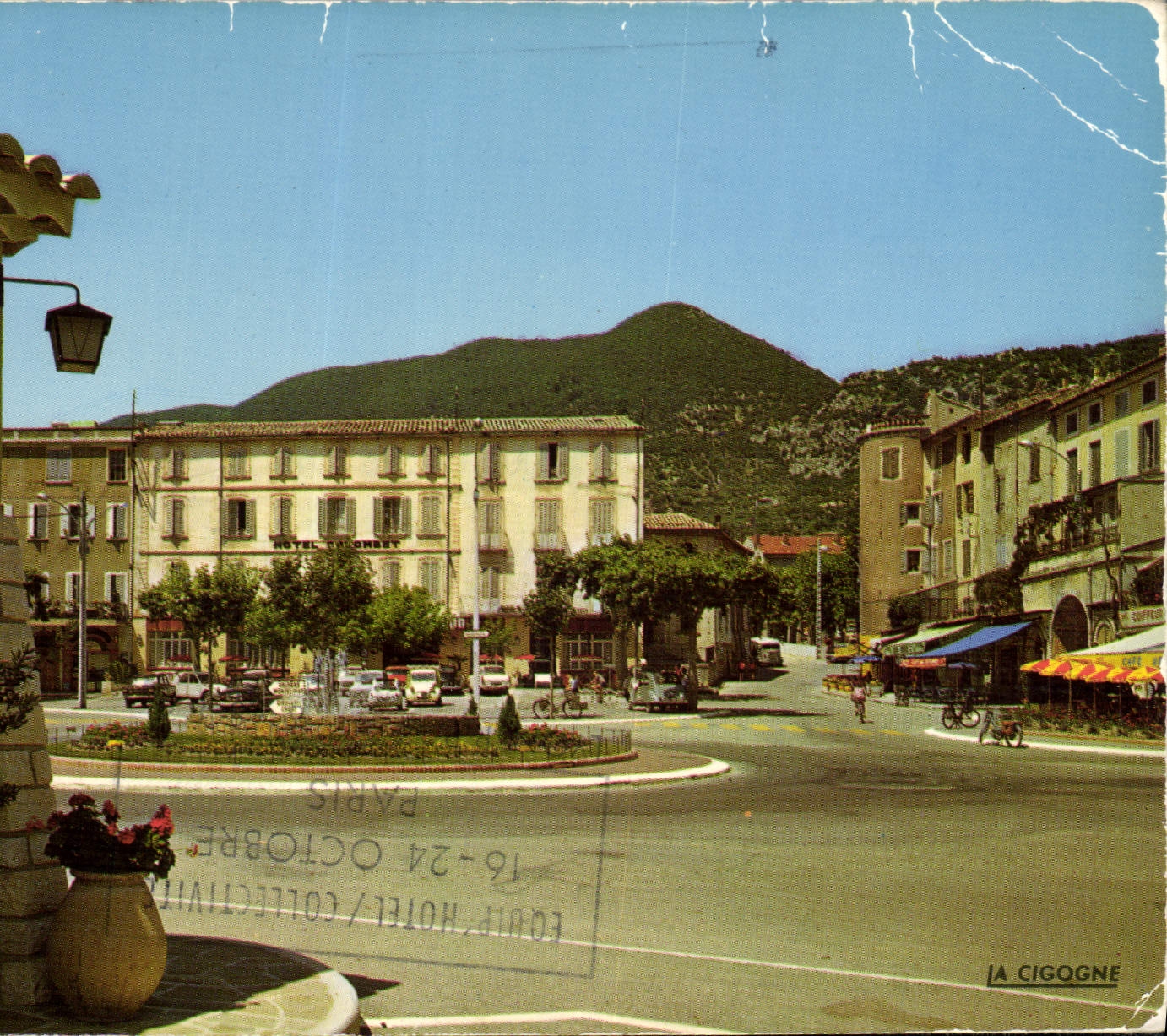 CPM Nyons drome la Place de la Liberation 