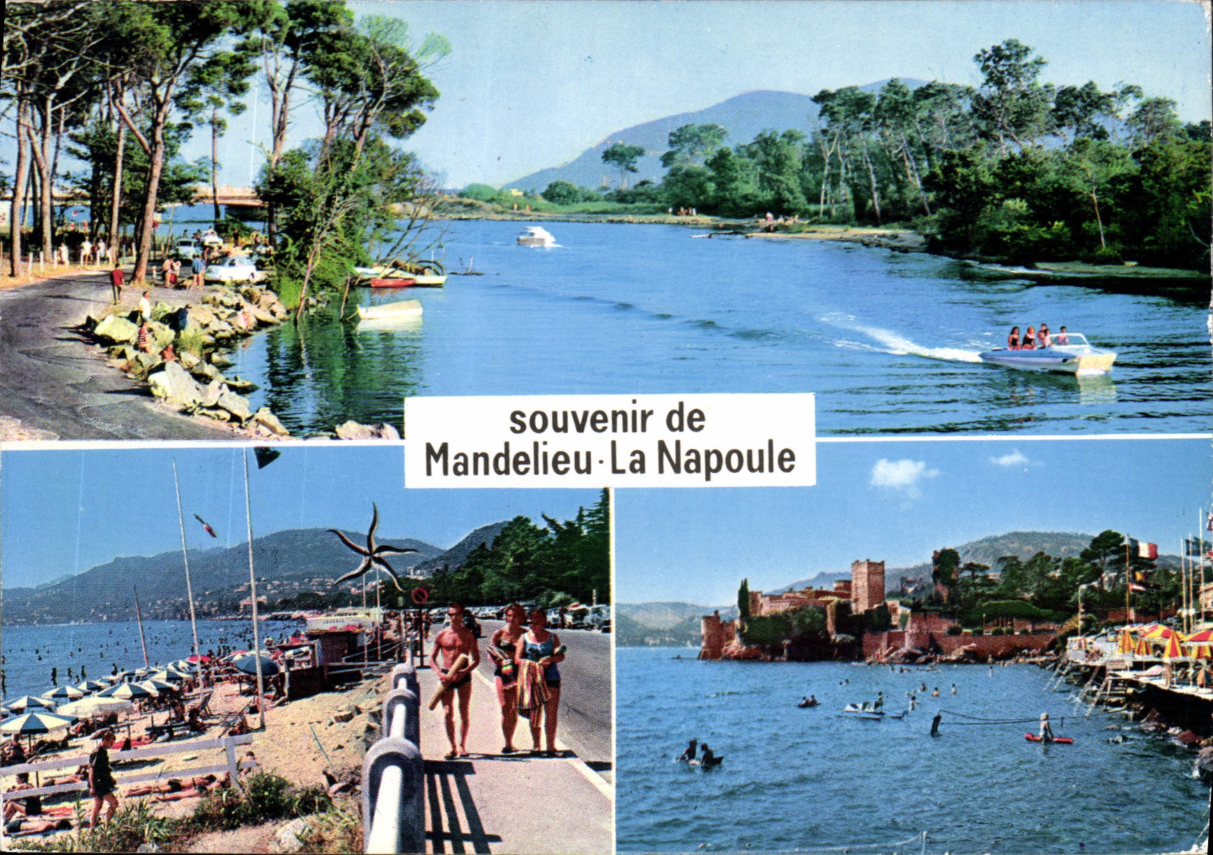 CPM La Cote d'Azur la Napoule et Mandelieu 