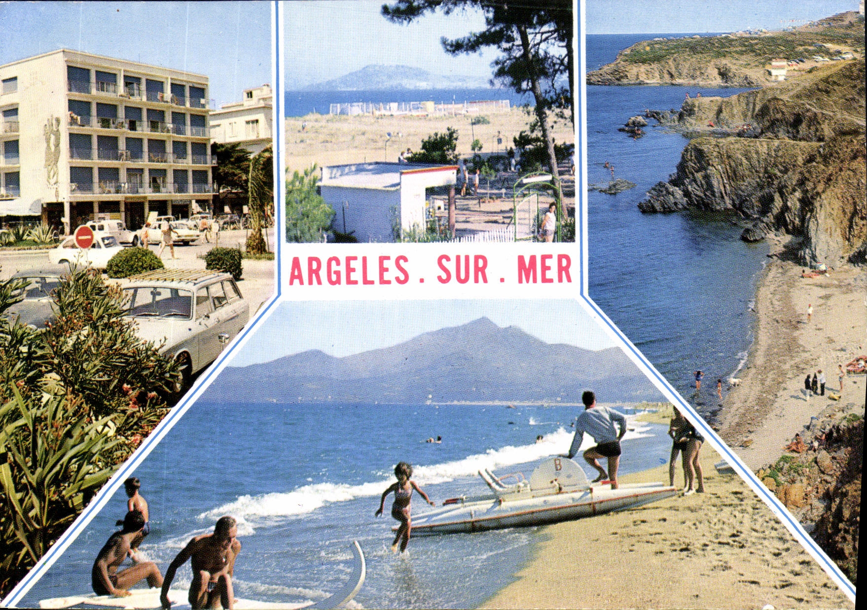 CPM Argeles sur Mer le Racou Souvenir