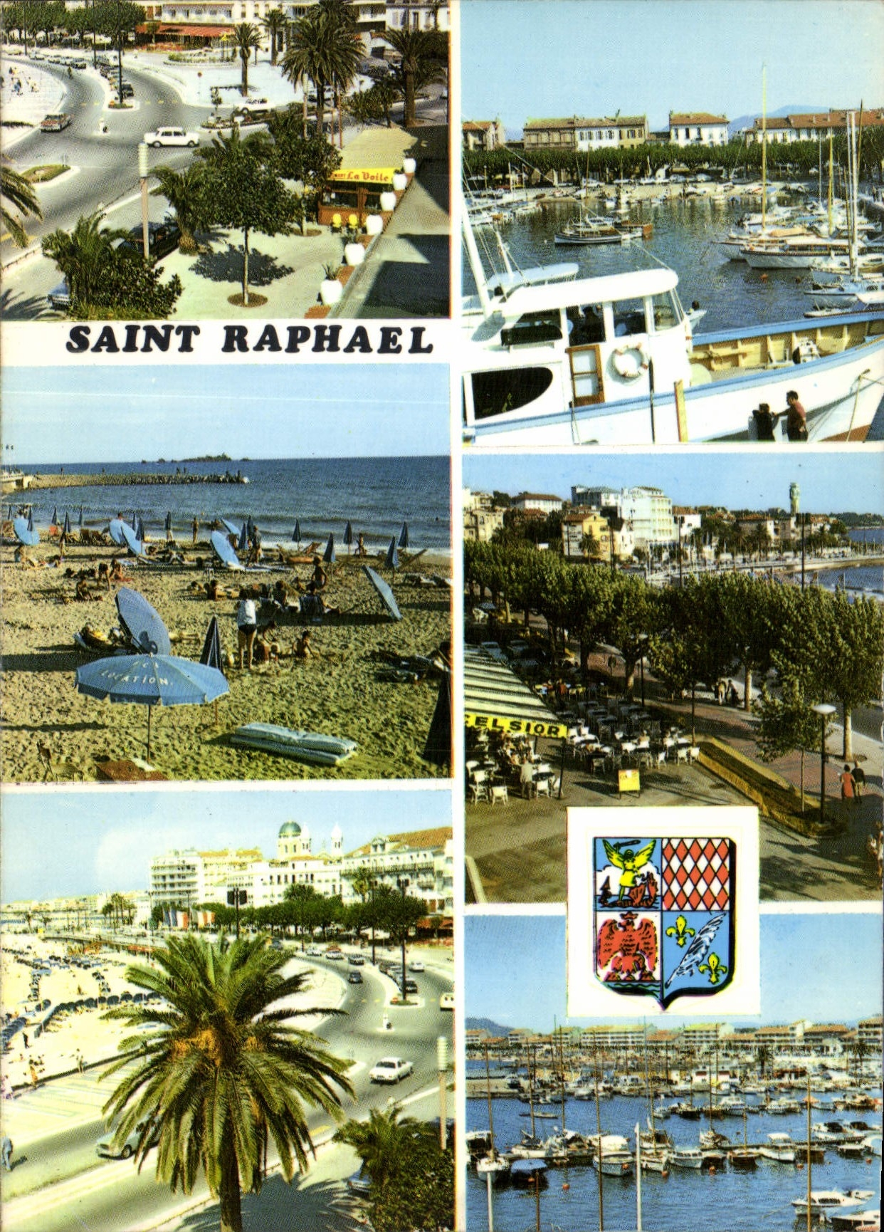 CPM Lumiere et Beaute de la Cote d'Azur souvenir de Saint Raphael 