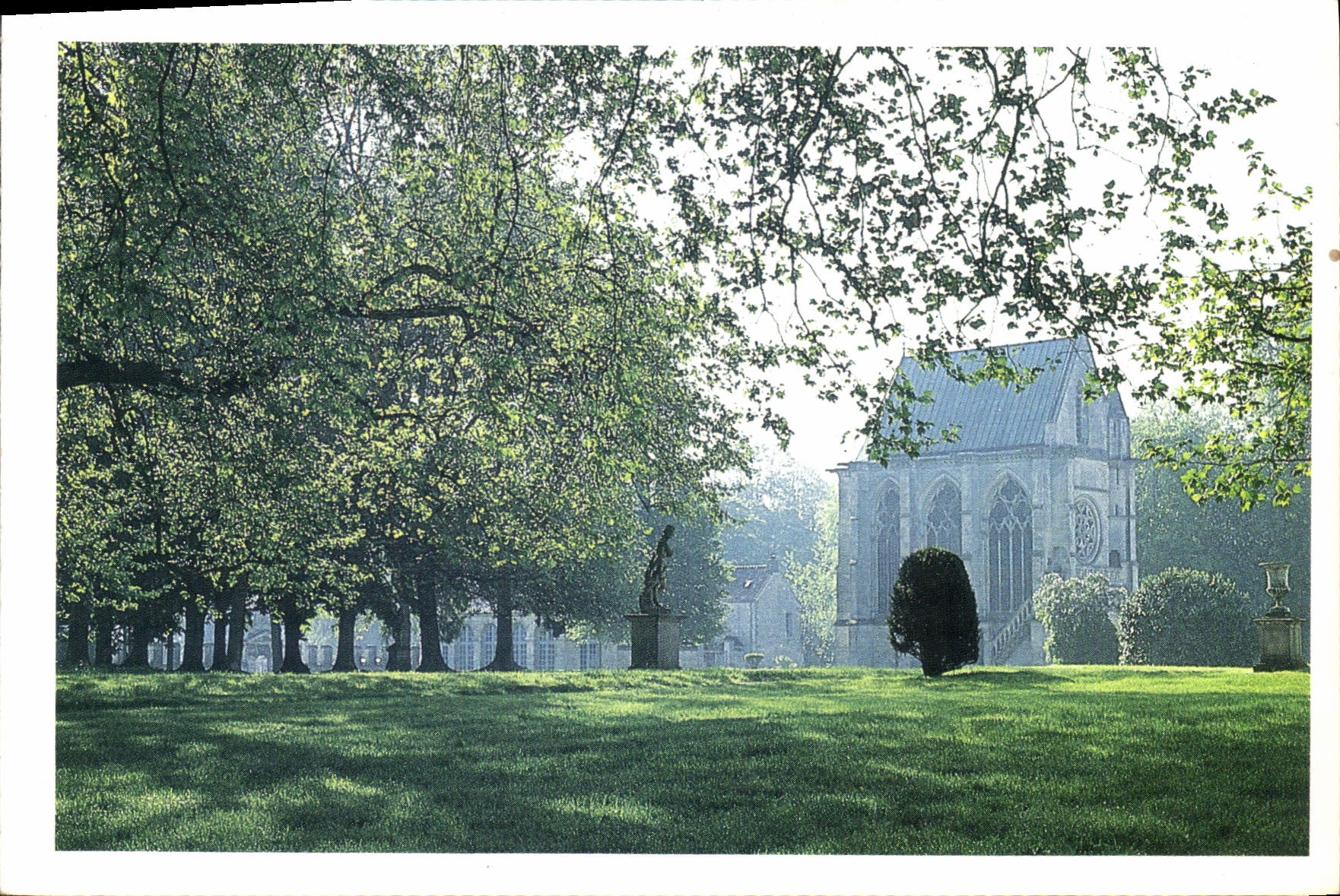 CPM Chaalis la Chapelle Abbatiale Richard Nourry