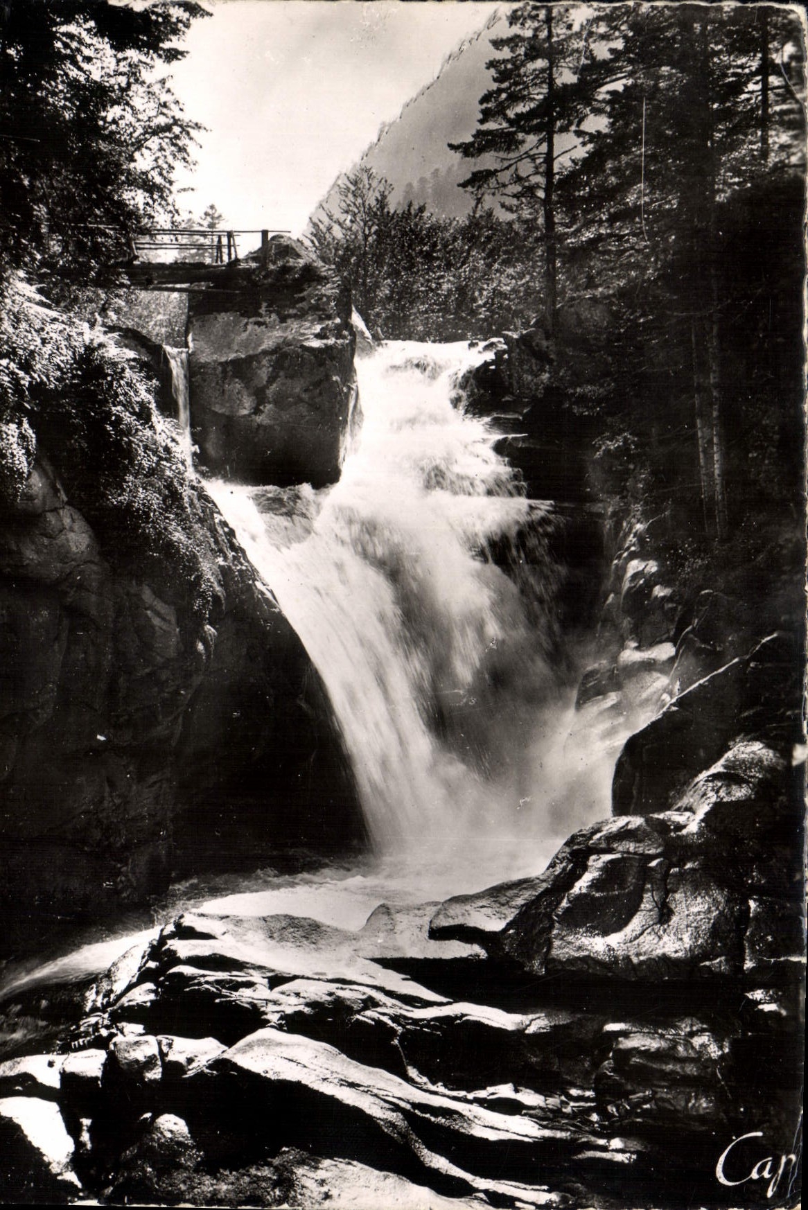 CPM Cauterets Cascade du Cerizet 