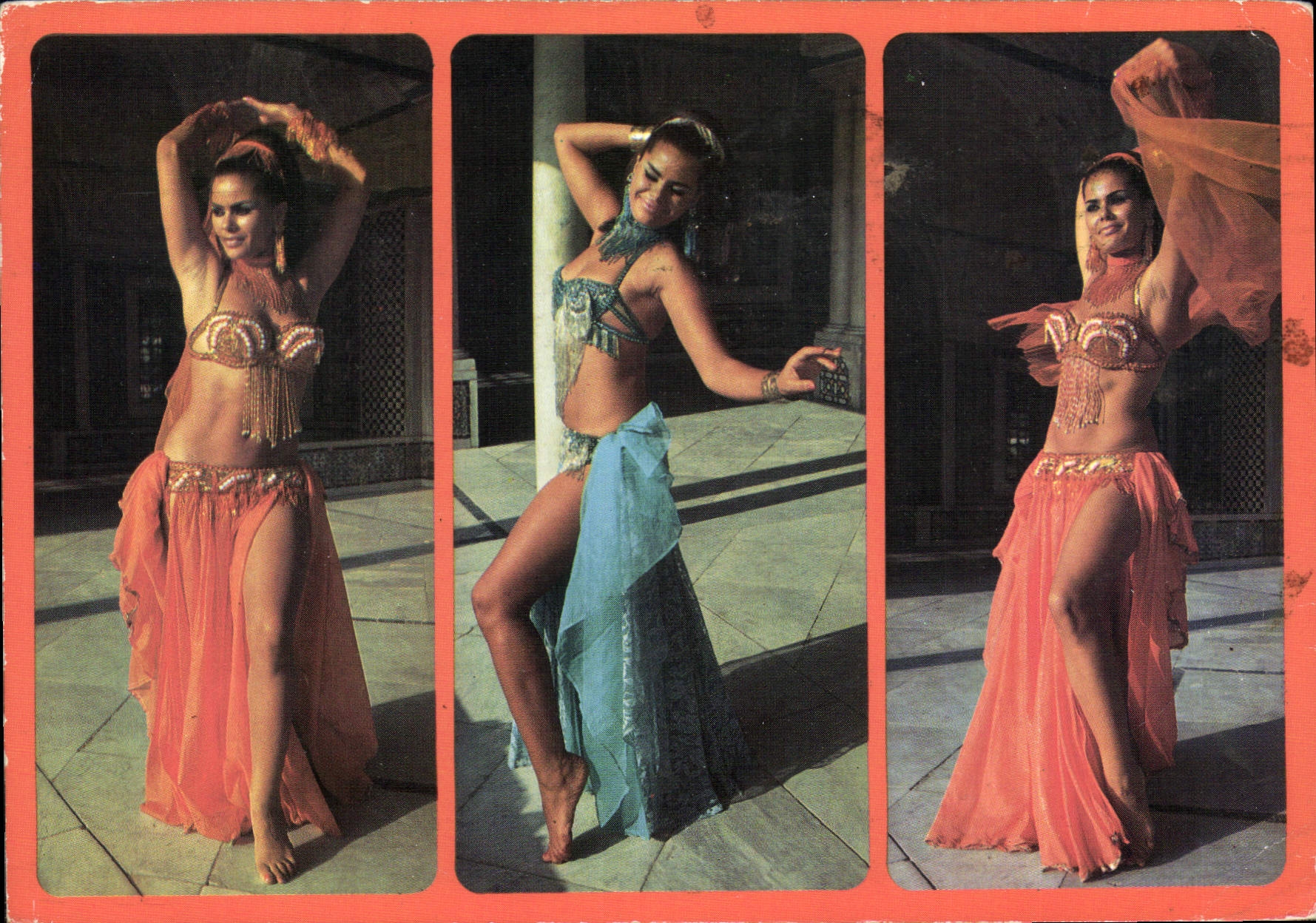 CPM Danseuse Ahlem Etoile d'Orient 