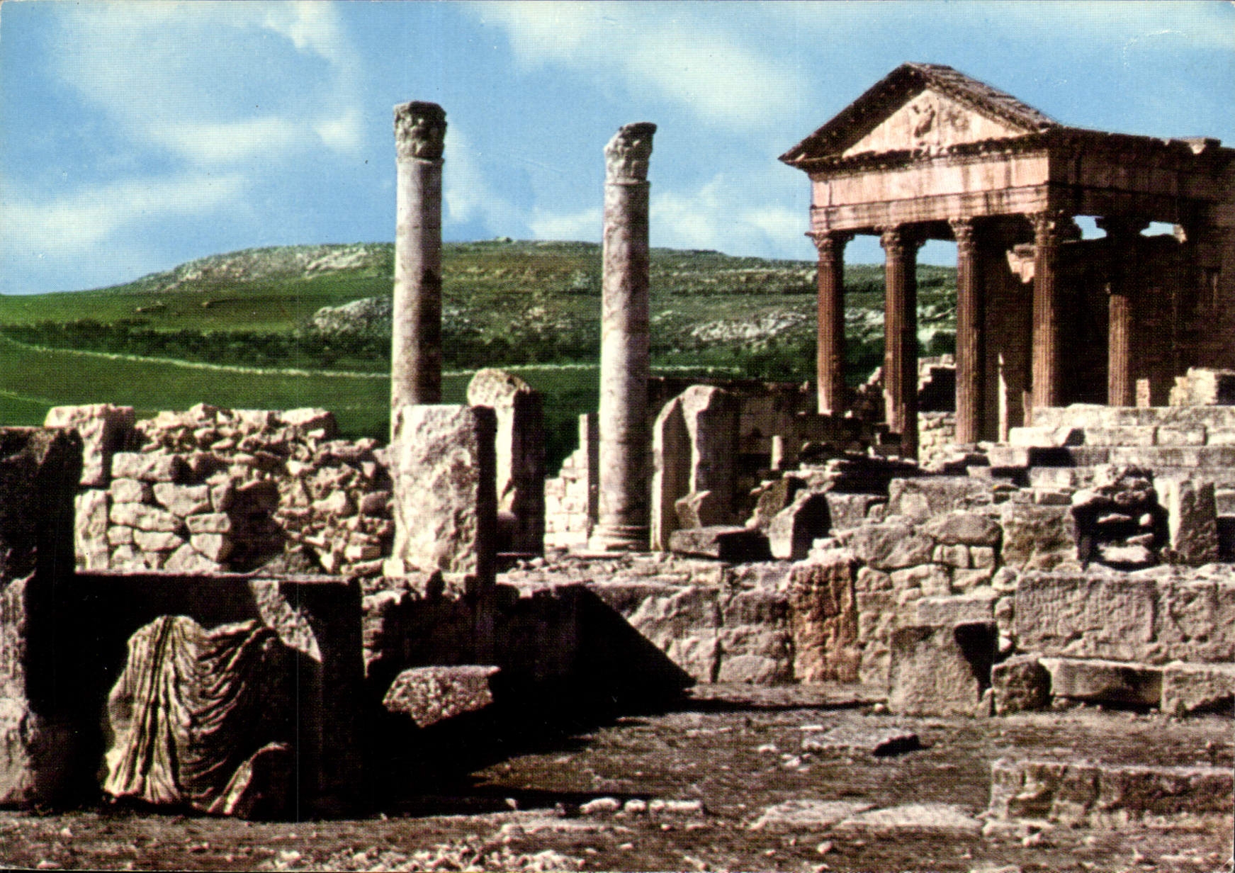 CPM Dougga Ruines romaines 