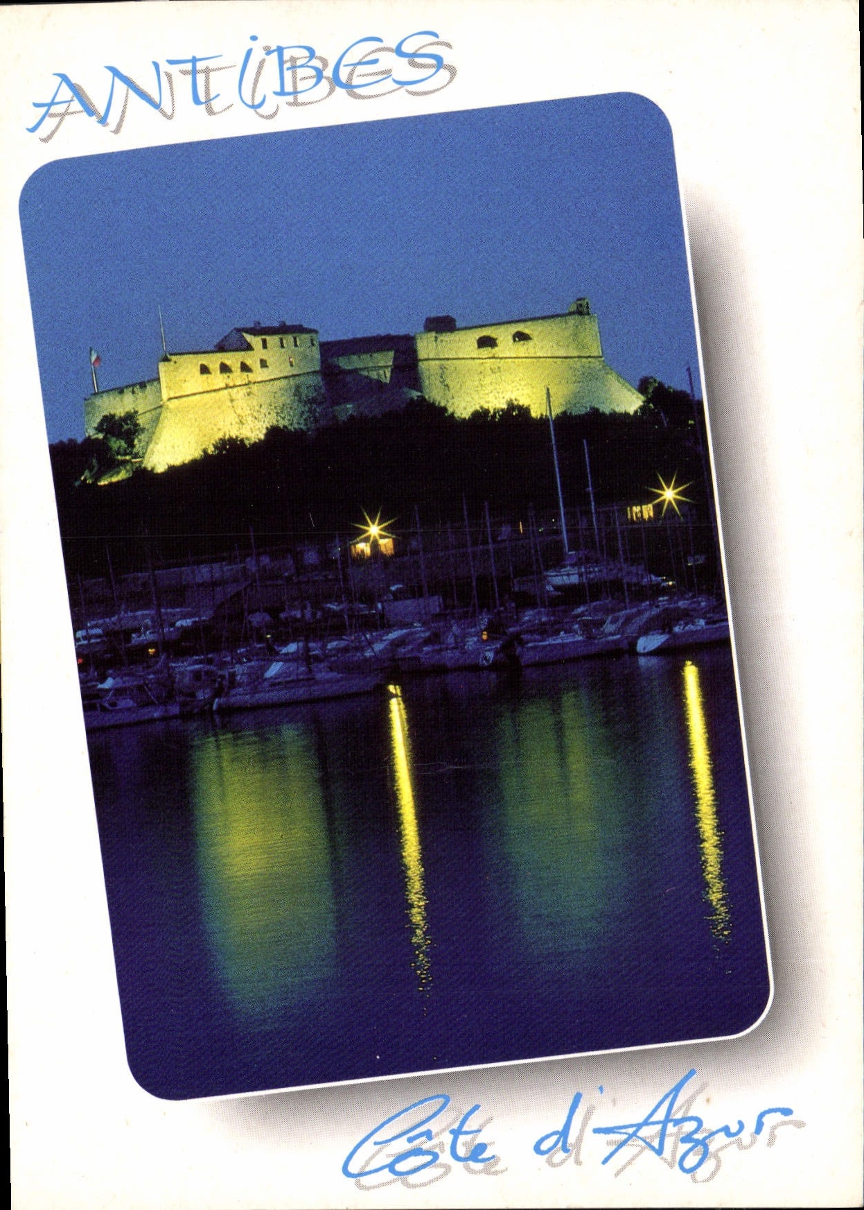 CPM Cote d'Azur Antibes Alpes Maritimes le Fort Carre 