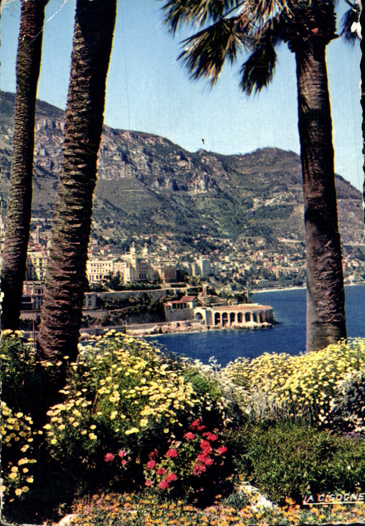 CPM Reflets de la Cote d'Azur Monte Carlo le Casino et le Tir aux Pigeons vus de la Porte Neuve 