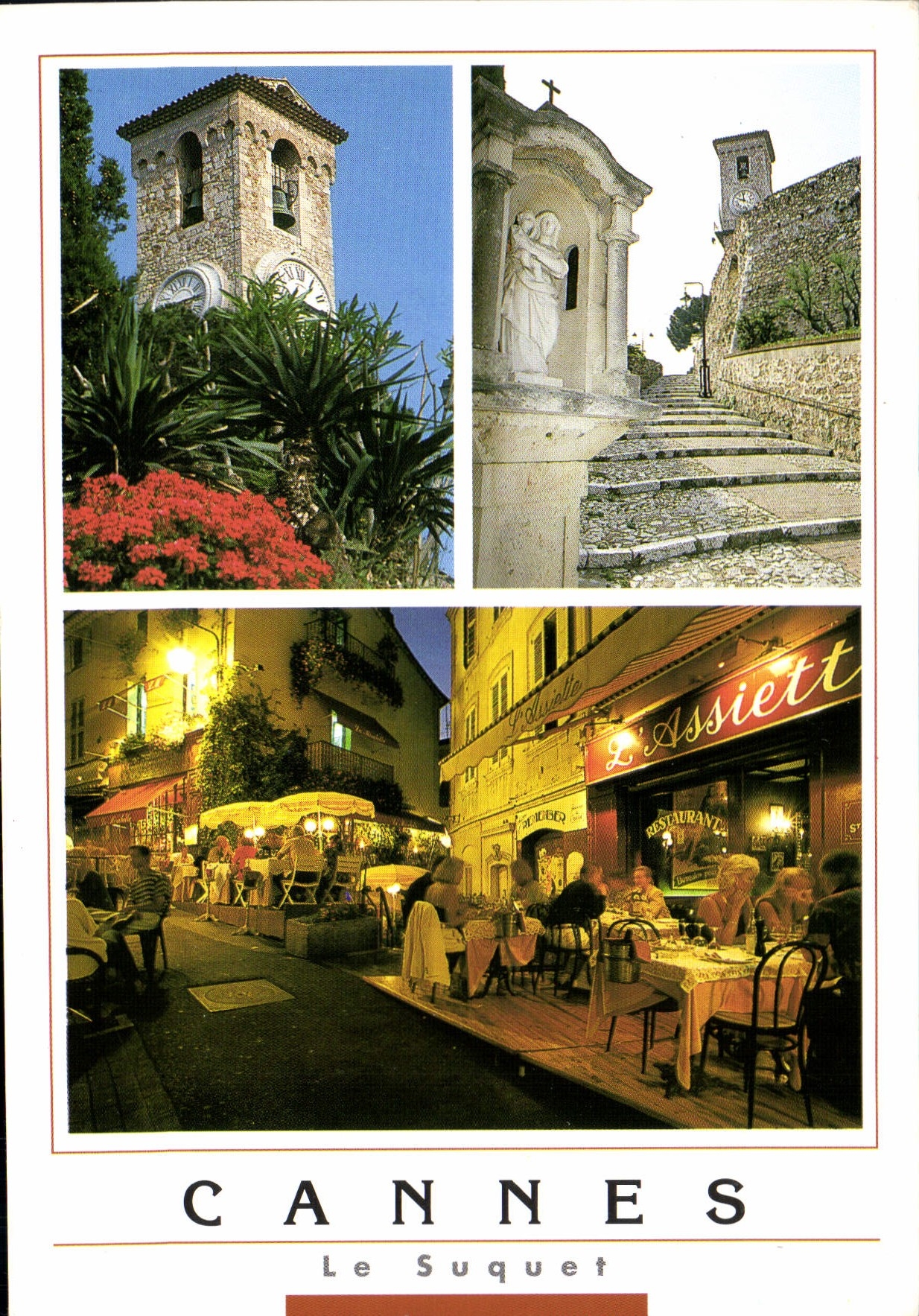 CPM La Cote d'Azur Cannes le Suquet 