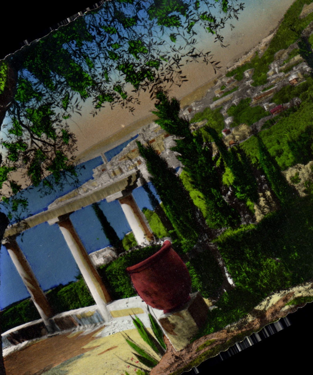 CPM Cote d'Azur Menton vue generale 