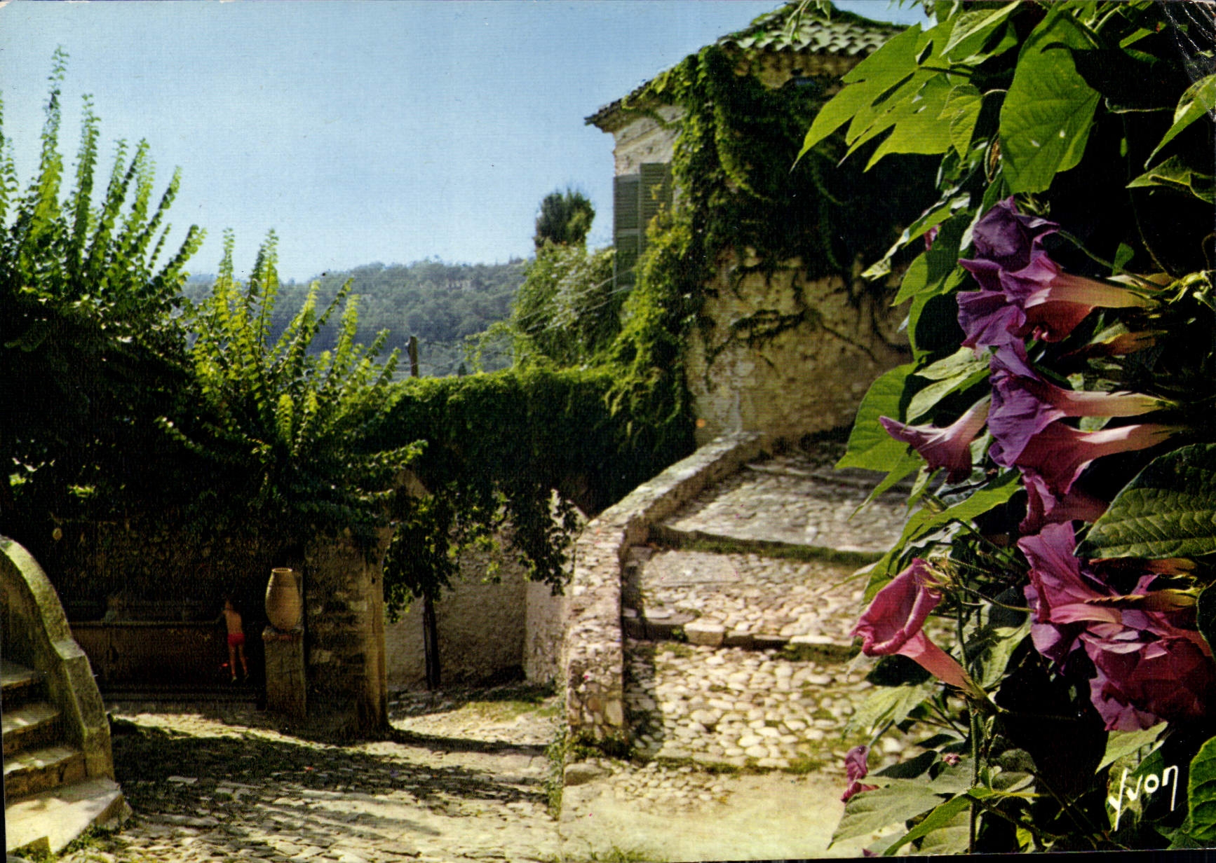 CPM La Cote d'Azur Village Provencal Vieille Rue 