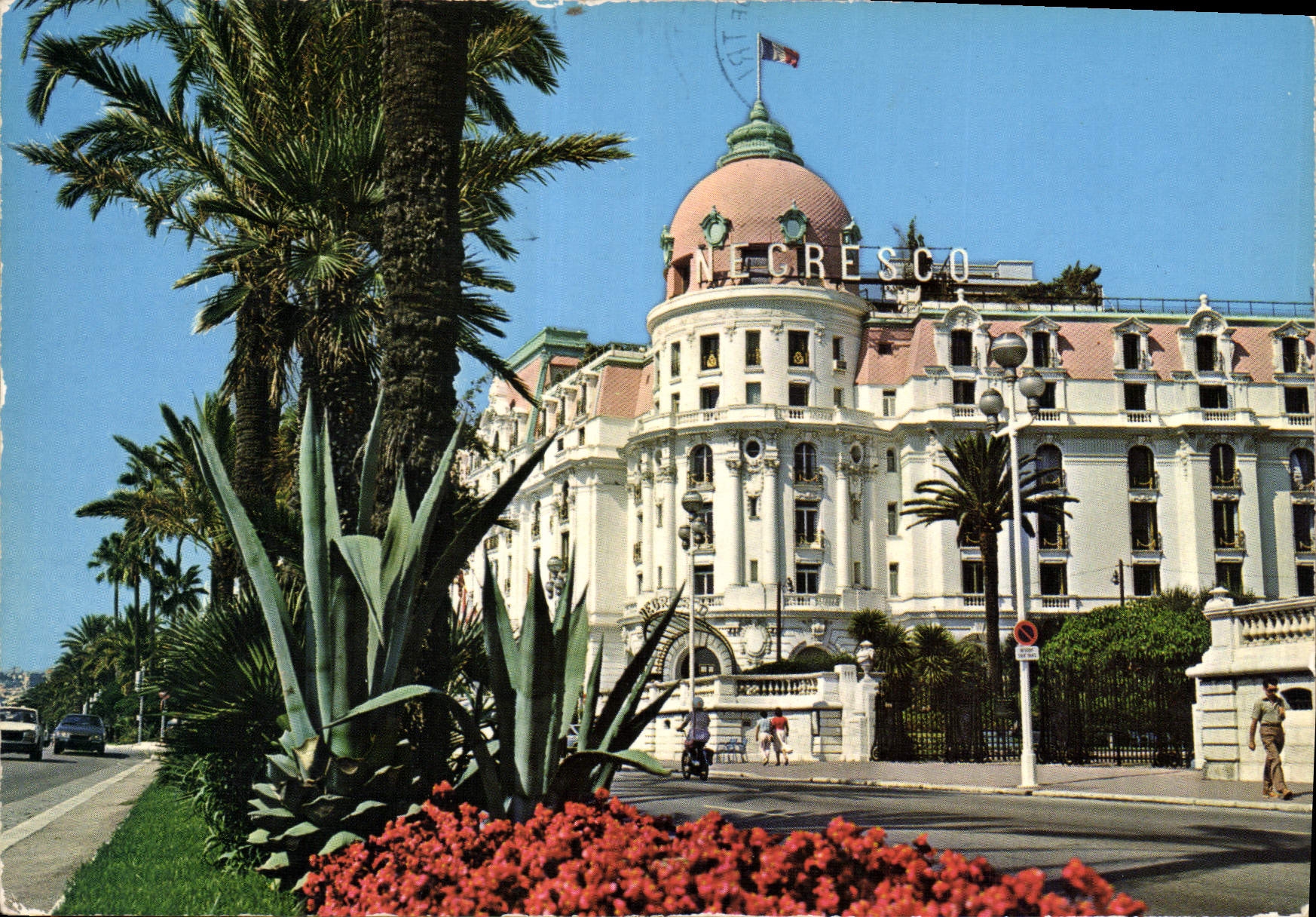 CPM Cote d'Azur Nice Alpes Maritimes Hotel Negresco promenade des Anglais 
