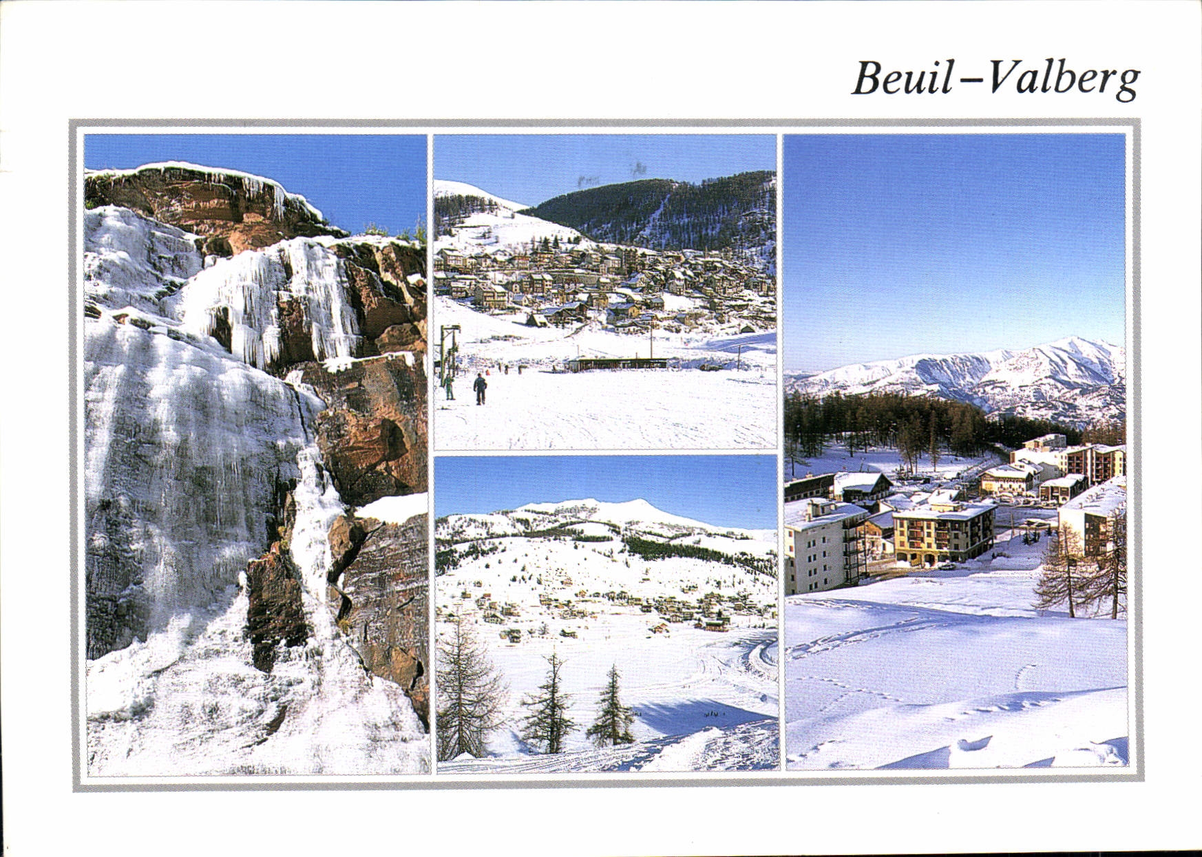 CPM Beuil Valberg Alpes Maritimes Gorges du Cians Beuil les Launes Valberg 