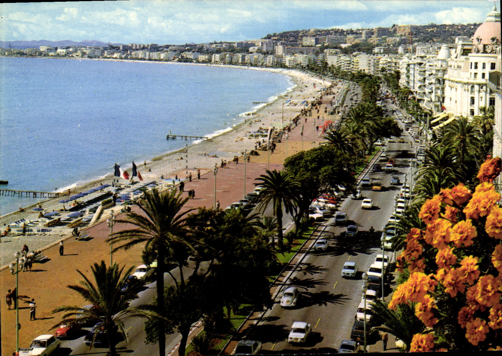 CPM La Cote d'Azur inoubliable Nice Promenade des Anglais 