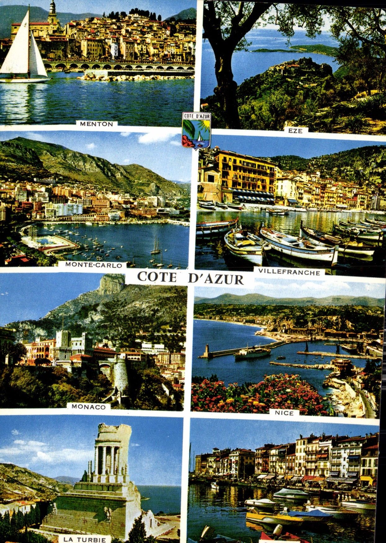 CPM Les merveilleux cites de la Cote d'Azur 