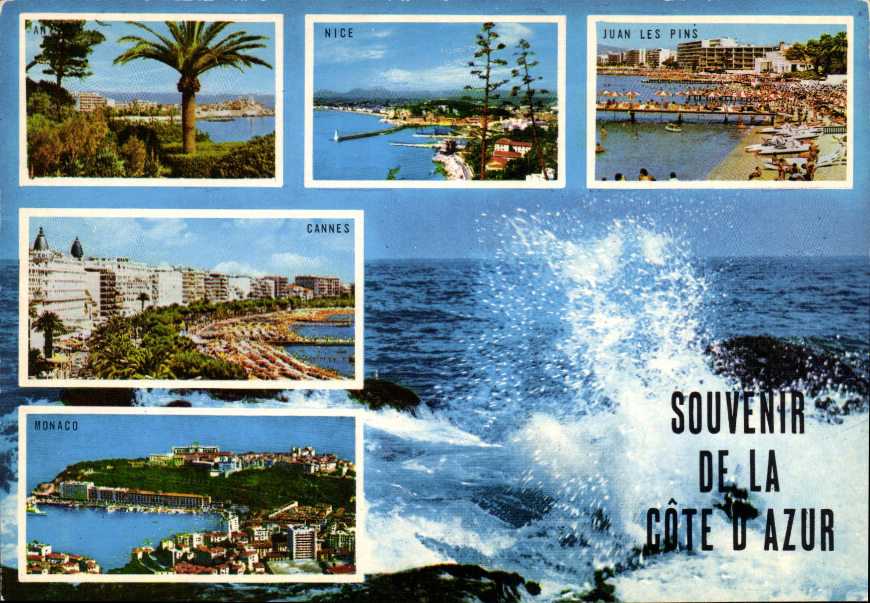 CPM Cote d'Azur Cannes Juan les Pins Antibes Nice Monaco