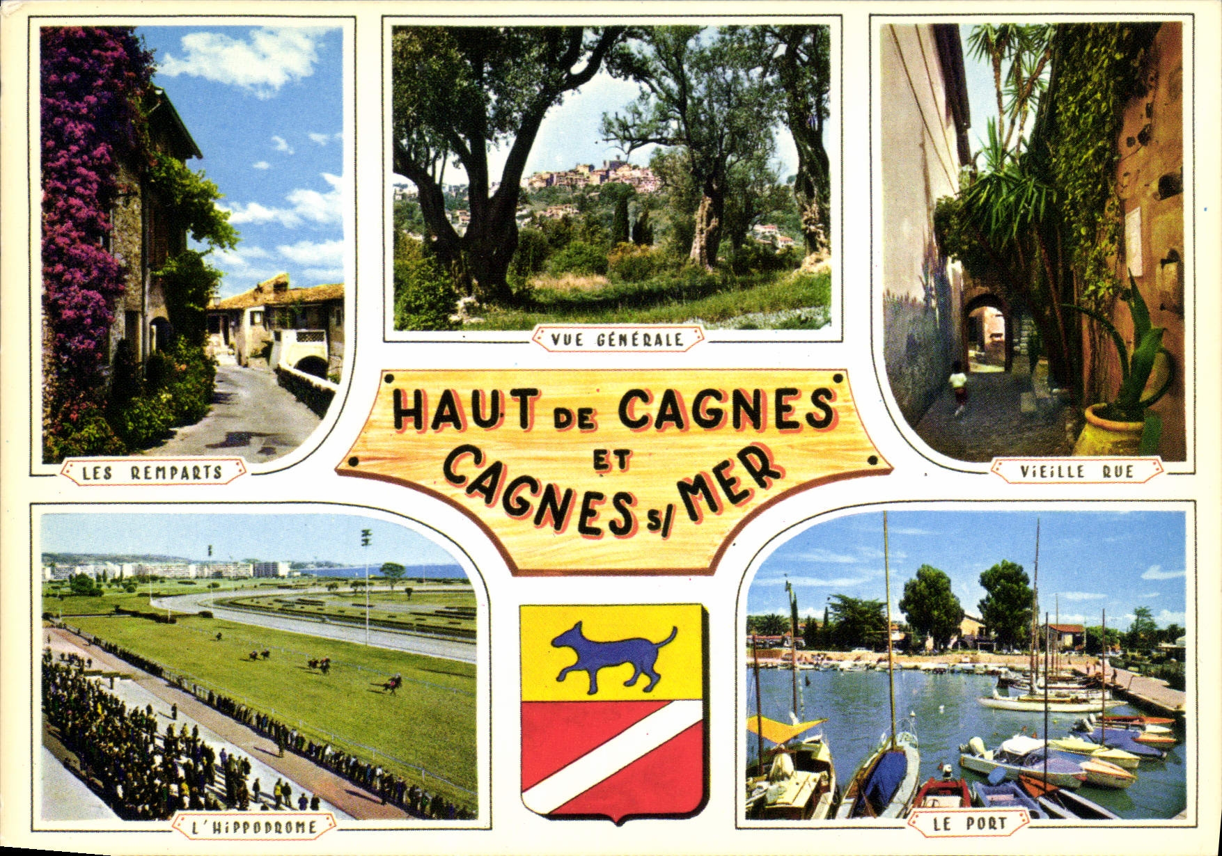 CPM Souvenir de la Cote d'Azur 