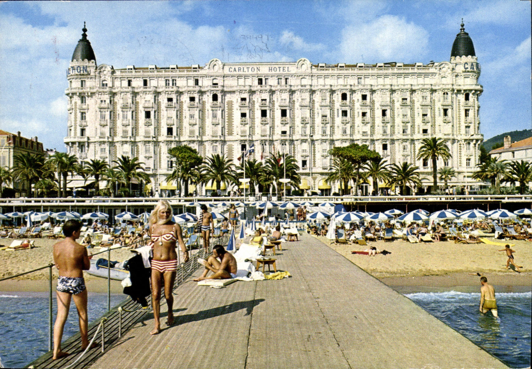 CPM Cannes Cote d'Azur Carlton Hotel 