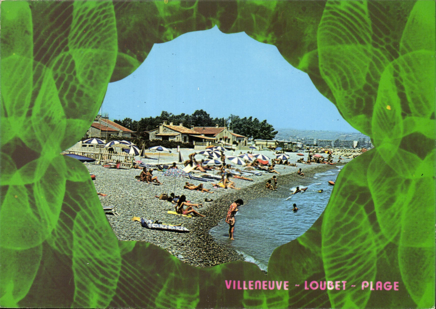 CPM Au soleil de la Cote d'Azur Villeneuve Loubet Plage 