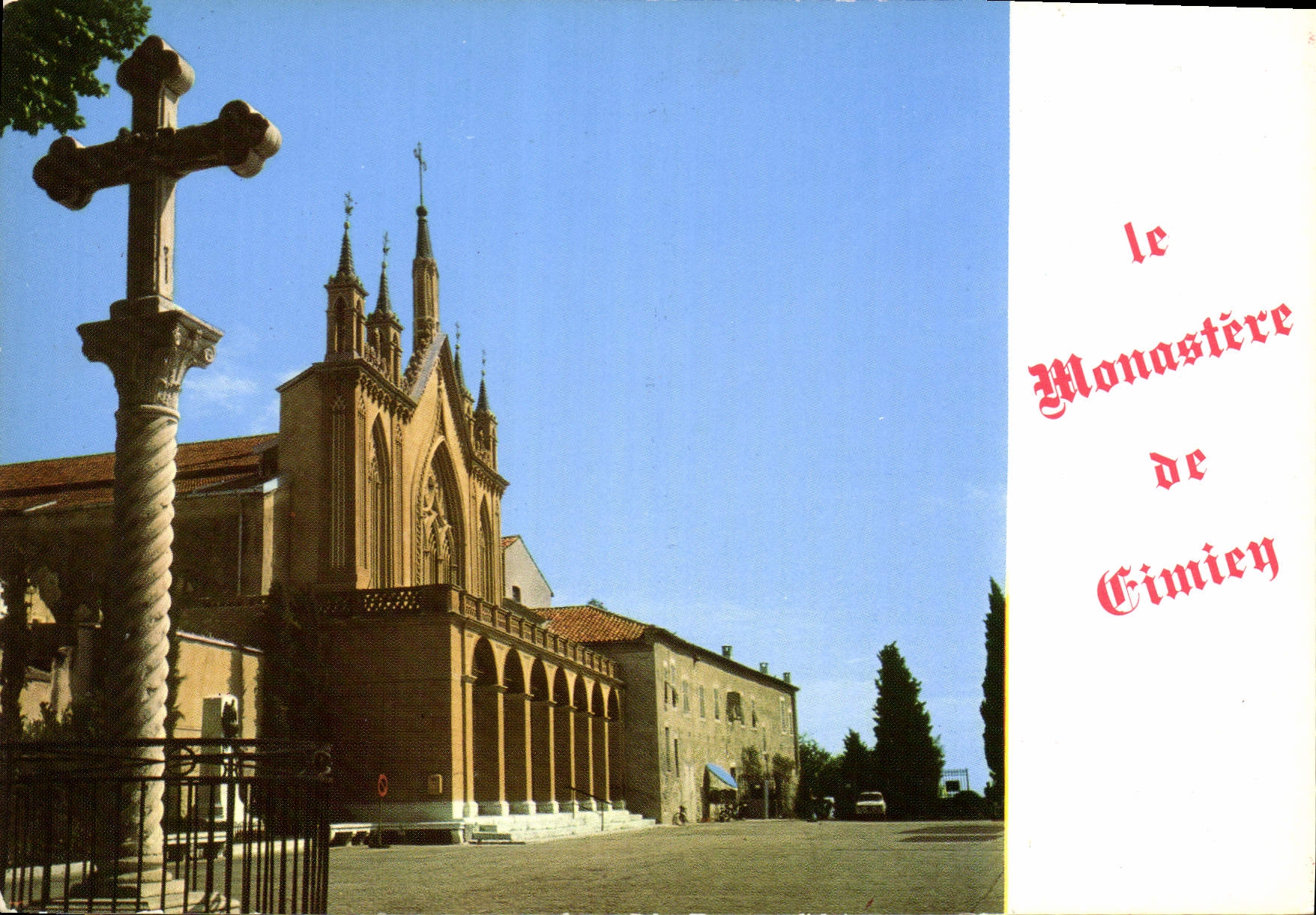 CPM Nice l'Eglise du Monastere de Cimiez 