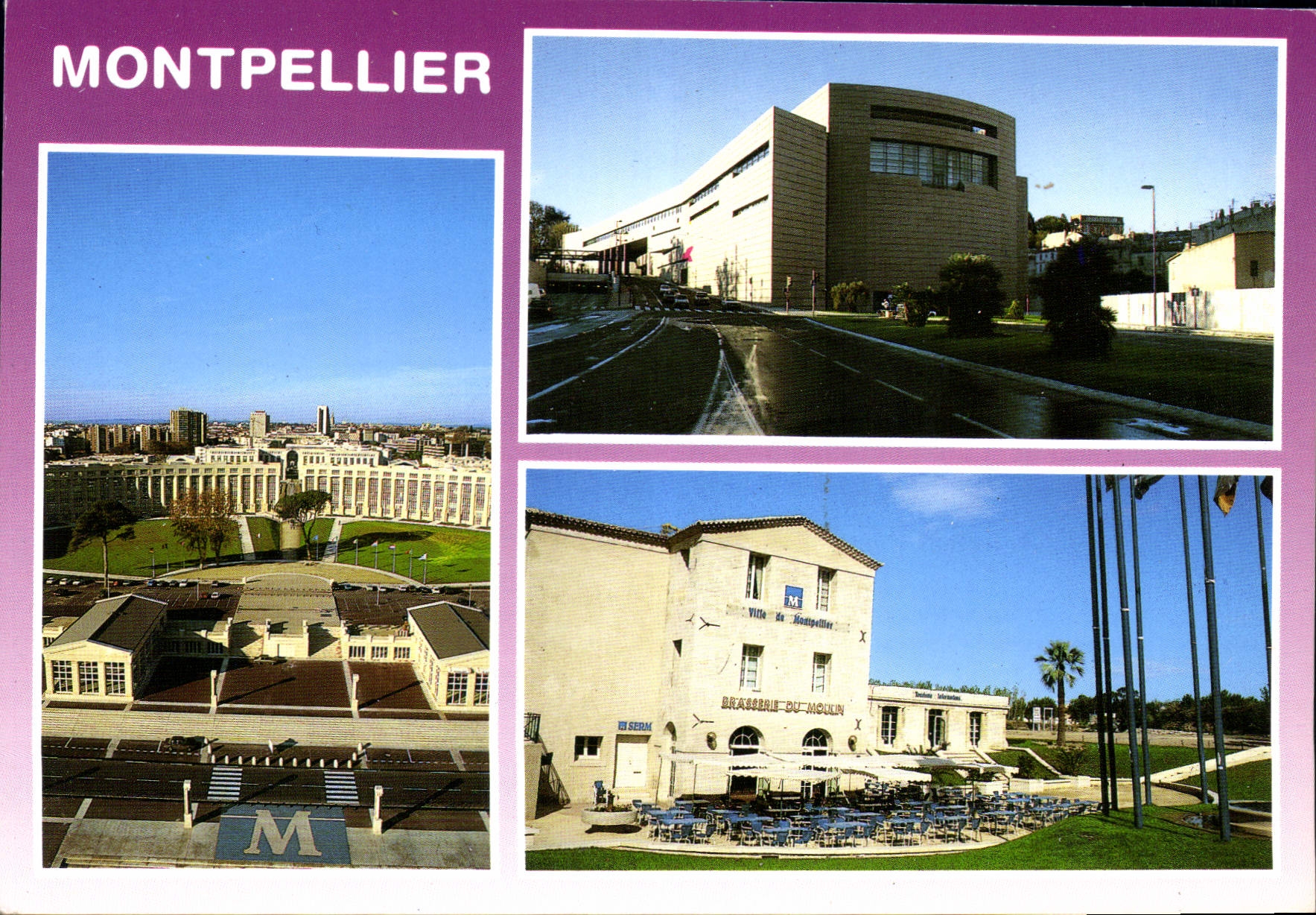 CPM Montpellier Antigone le Corum le Moulin de l'Eveque 