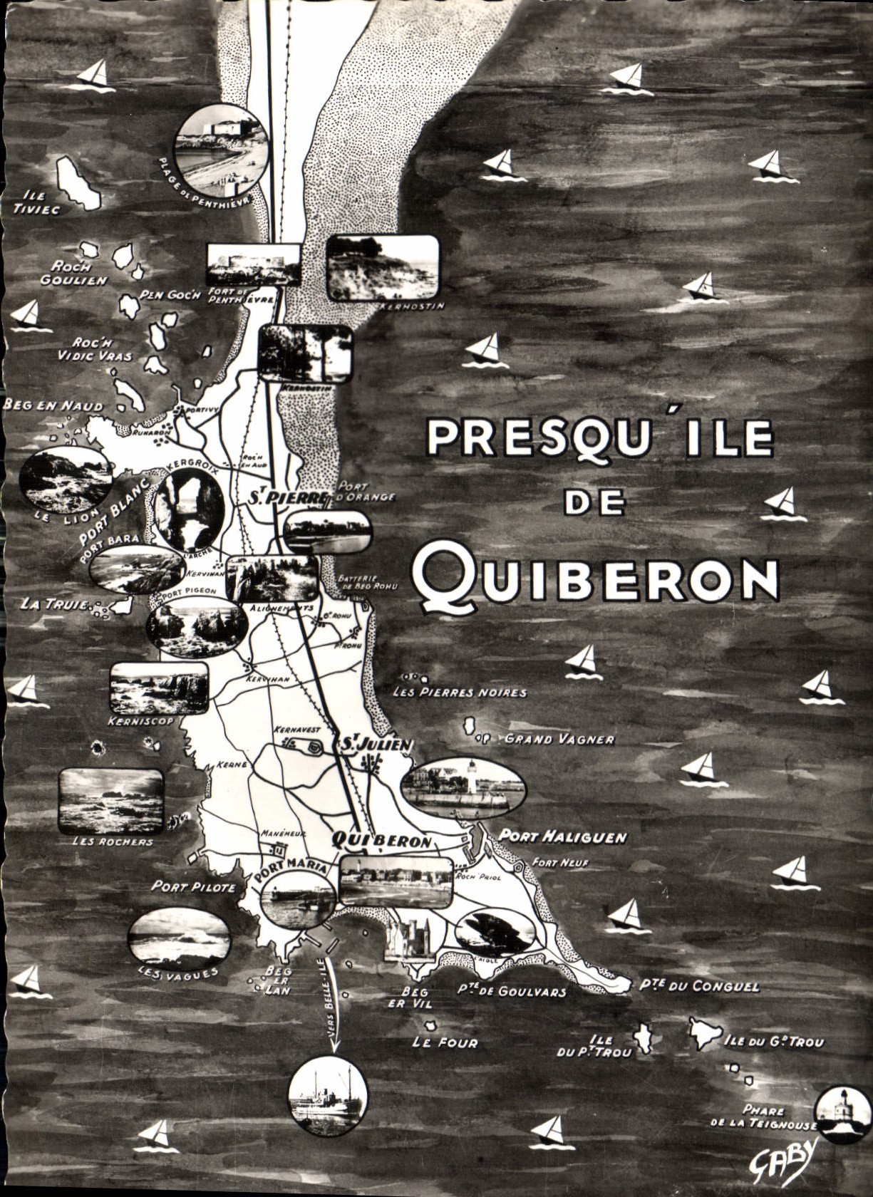 CPM Presqu'ile de Quiberon 