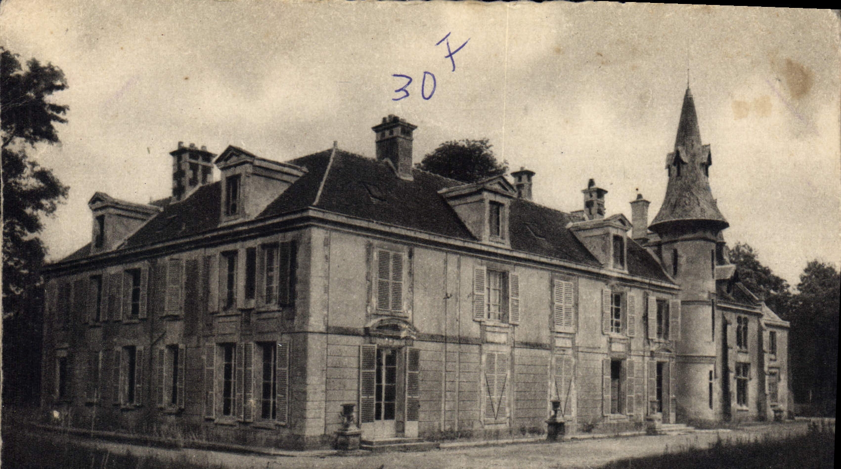 CPM Crepy en Valois Oise le Chateau de Geresmes