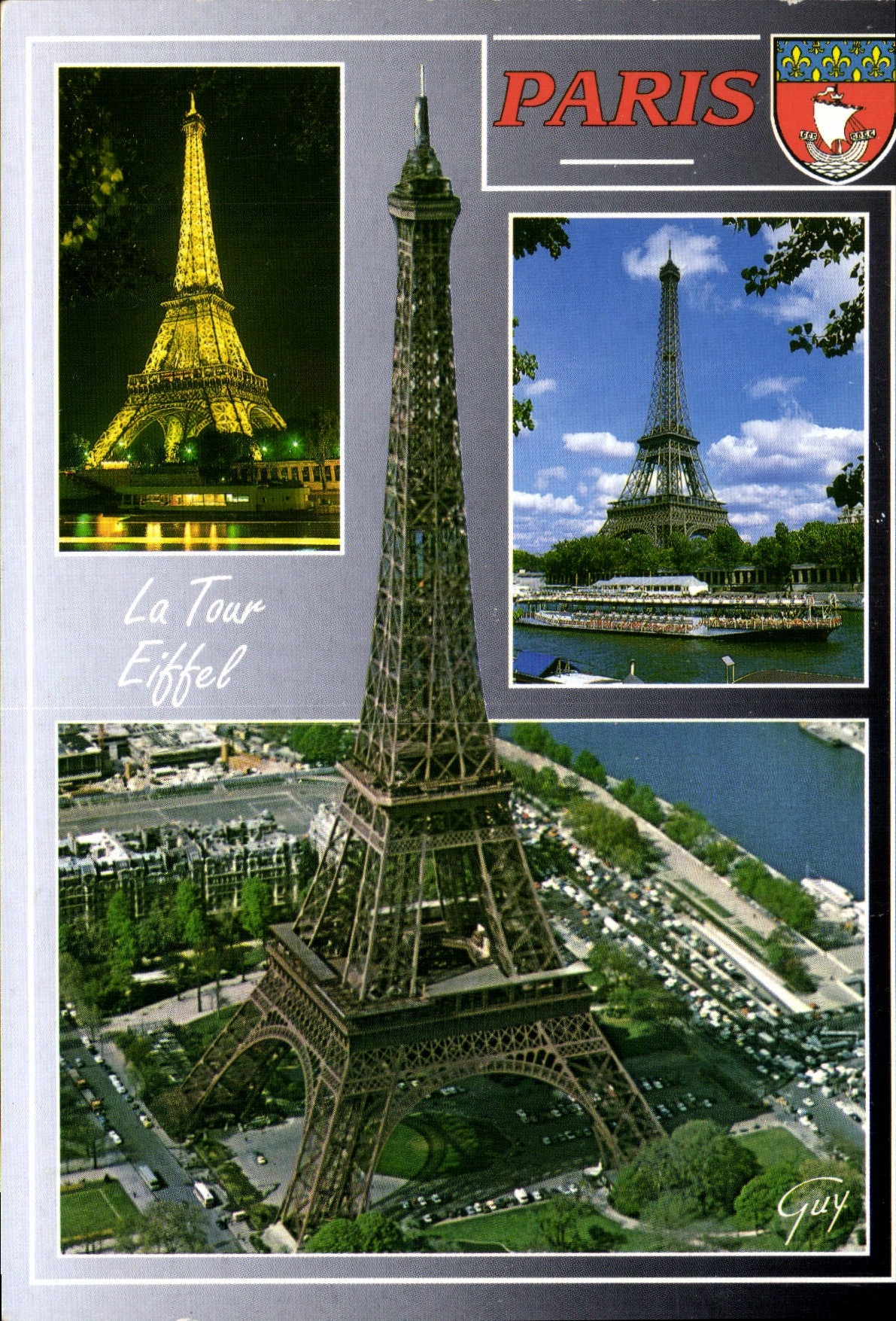 CPM Paris et ses Merveilles la tour Eiffel 