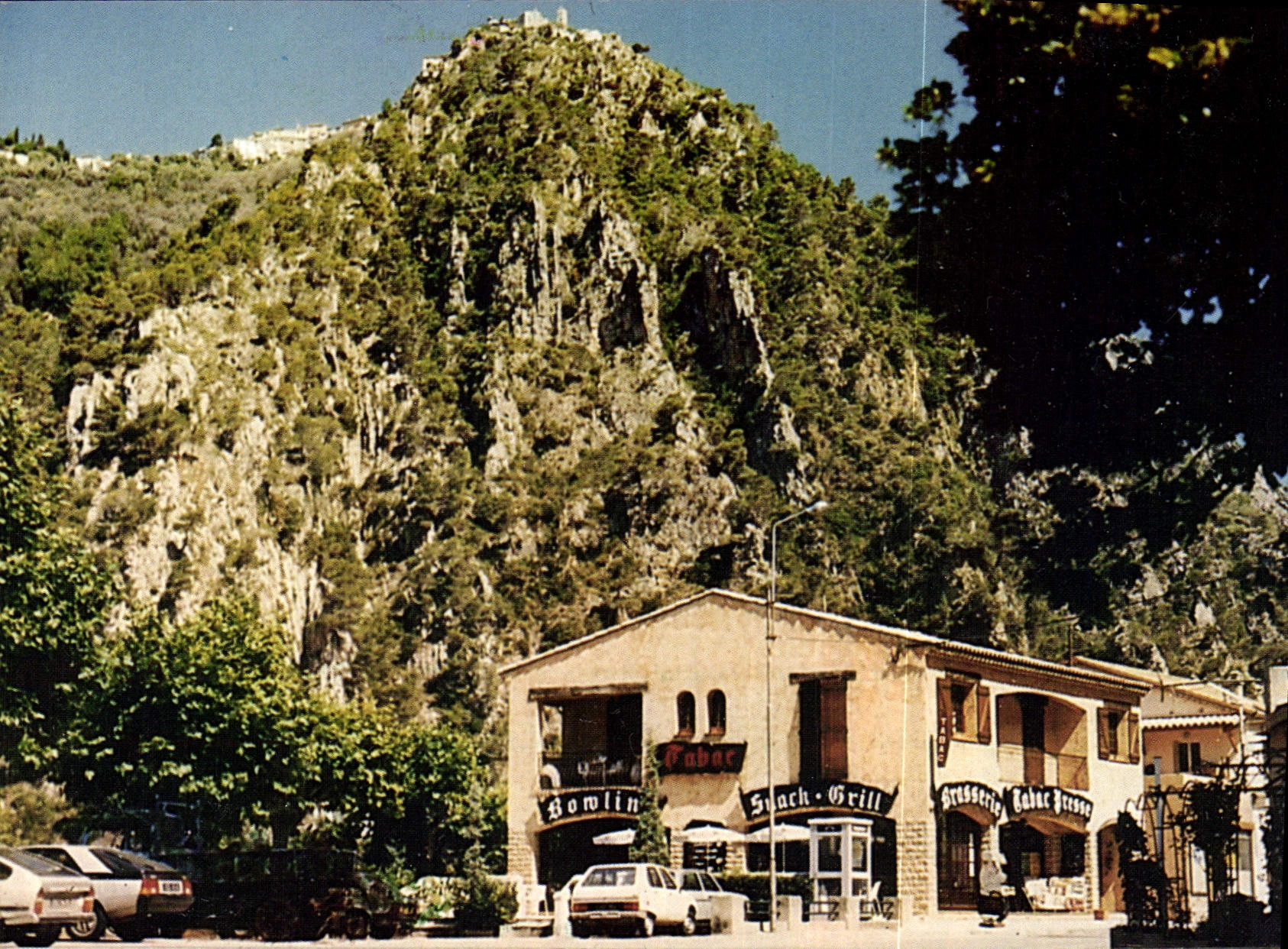 CPM Snack bar Tabac Plan du Var 