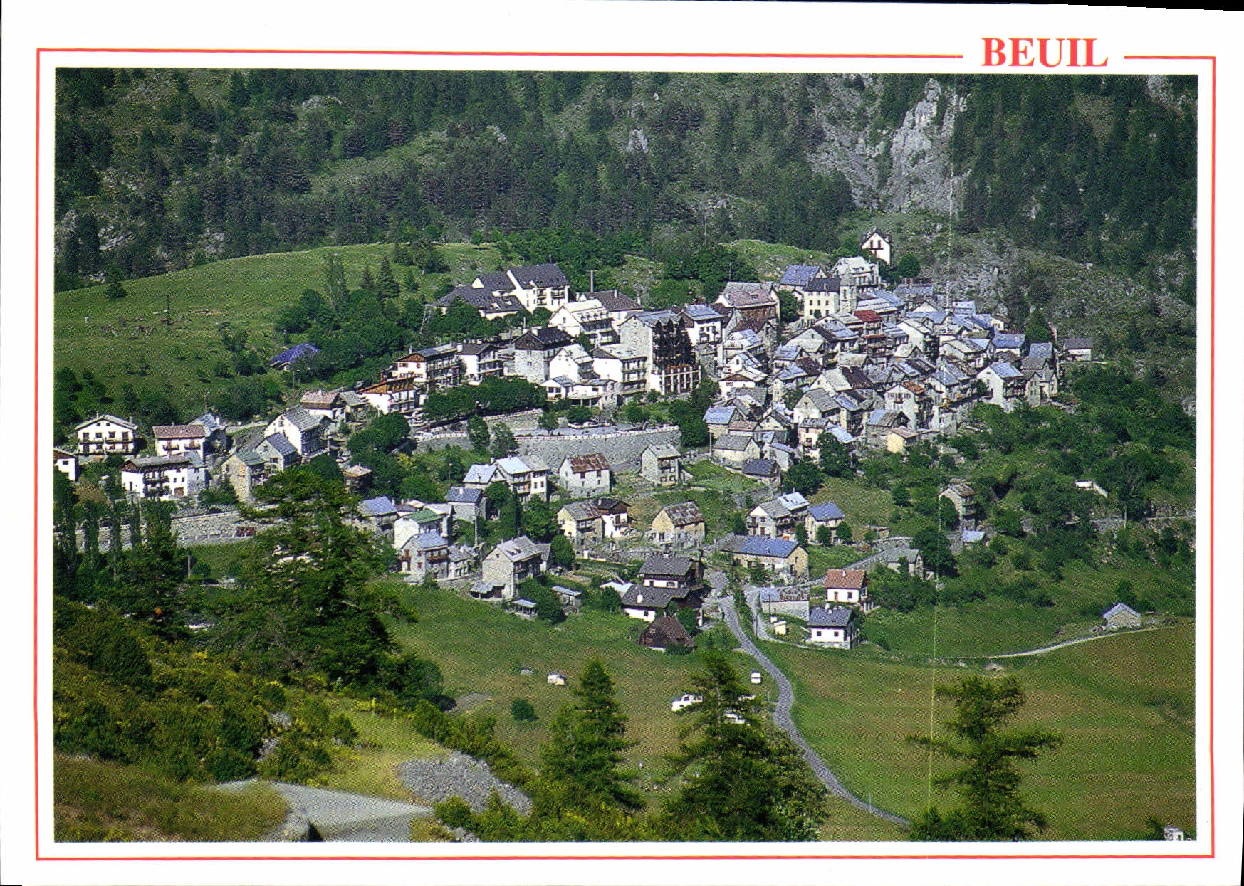 CPM Les Alpes Maritimes Beuil 