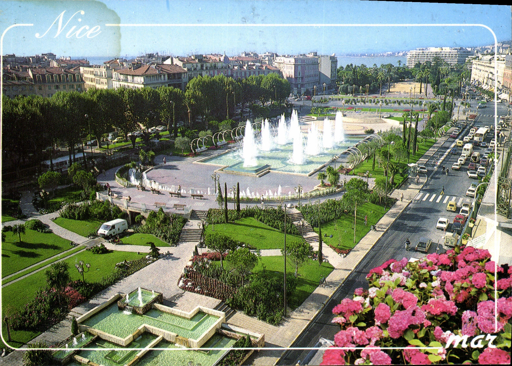 CPM La Cote d'Azur Nice le Jardin de l'Esplanade du Paillon 