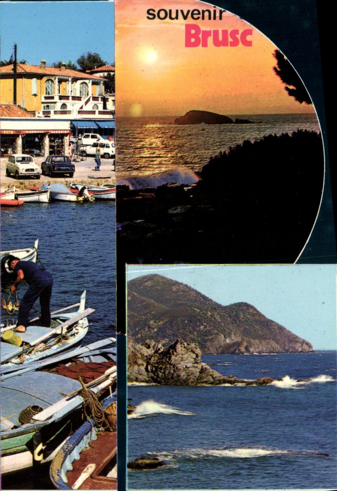 CPM Lumiere et Beaute de la Cote d'Azur Souvenir du Brusc 