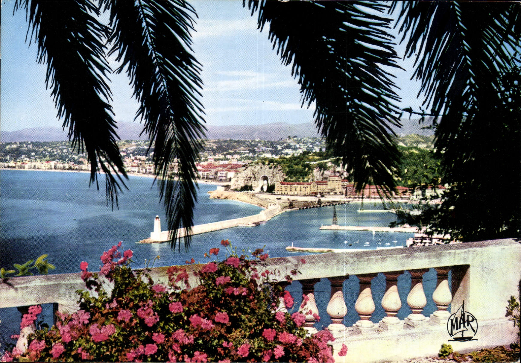 CPM La Cote d'Azur Nice L'Entree du Port