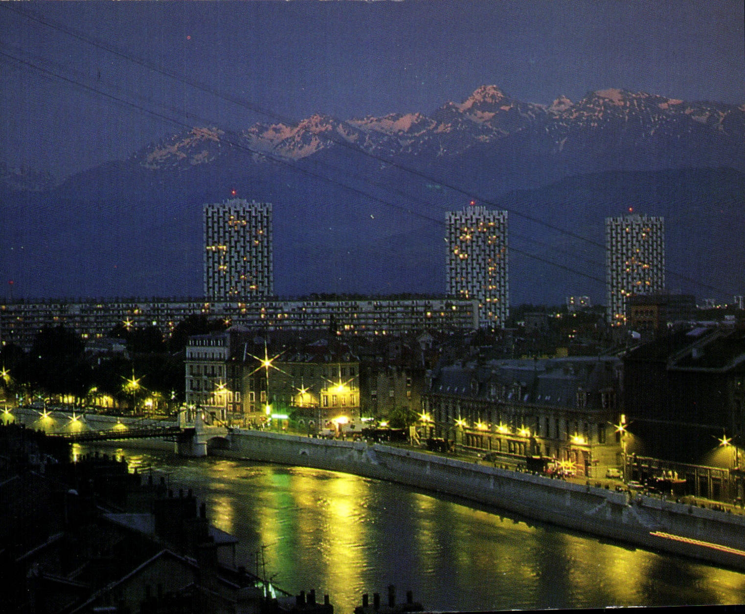 CPM Grånoble Isere L'Isere et la chaine de Belledonne 