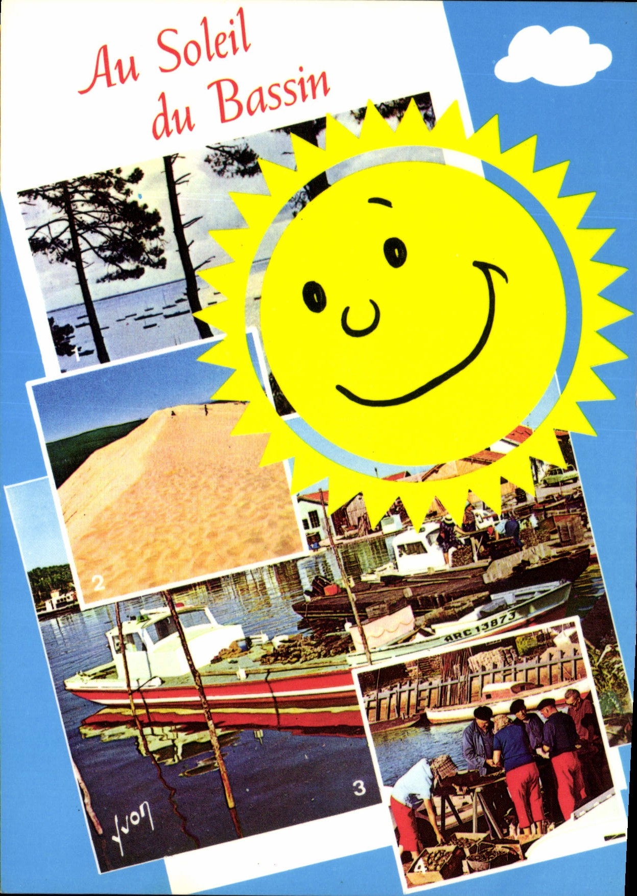 CPM Couleurs et lumiere de France Bassin d'Arcachon Gironde Crepuscule sur le Bassin la Dune du Pila