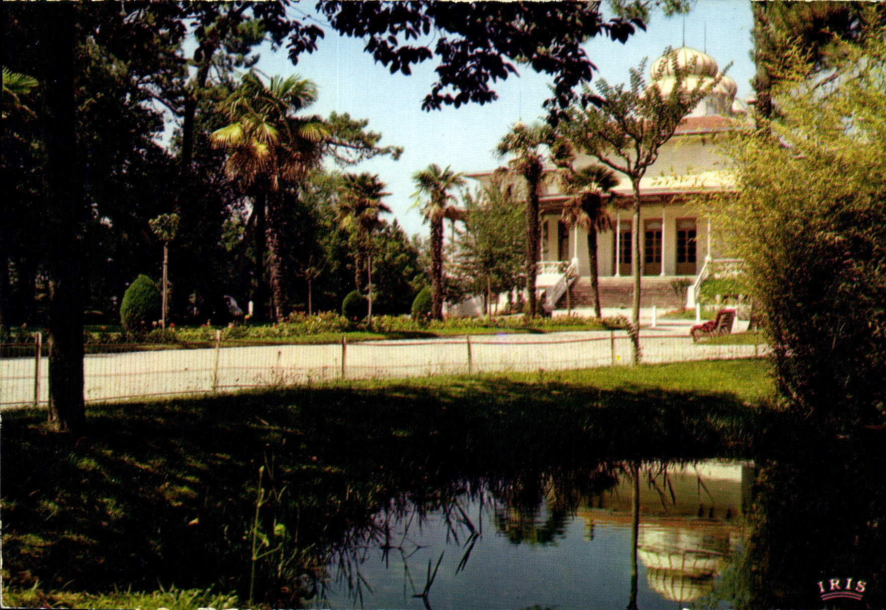 CPM Arcachon Gironde le casino mauresque et les jardins