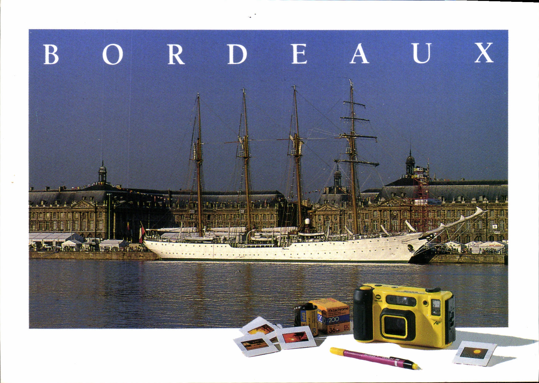 CPM Bordeaux Gironde Port de la Lune 