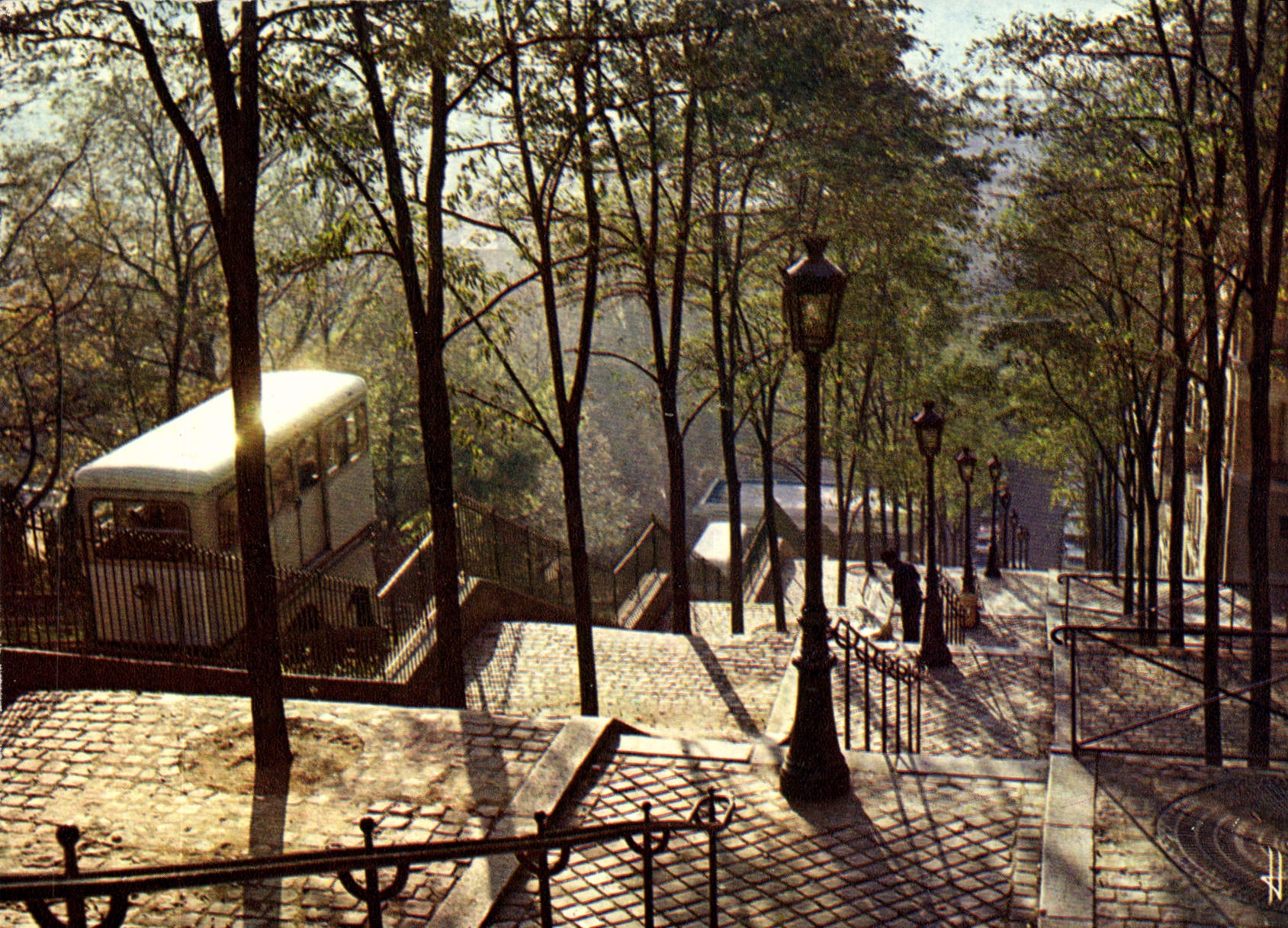 CPM Paris trance la Butte Montmartre 