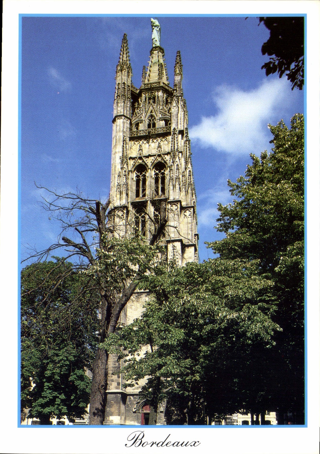 CPM Bordeaux La tour Pey Berland a Bordeaux 