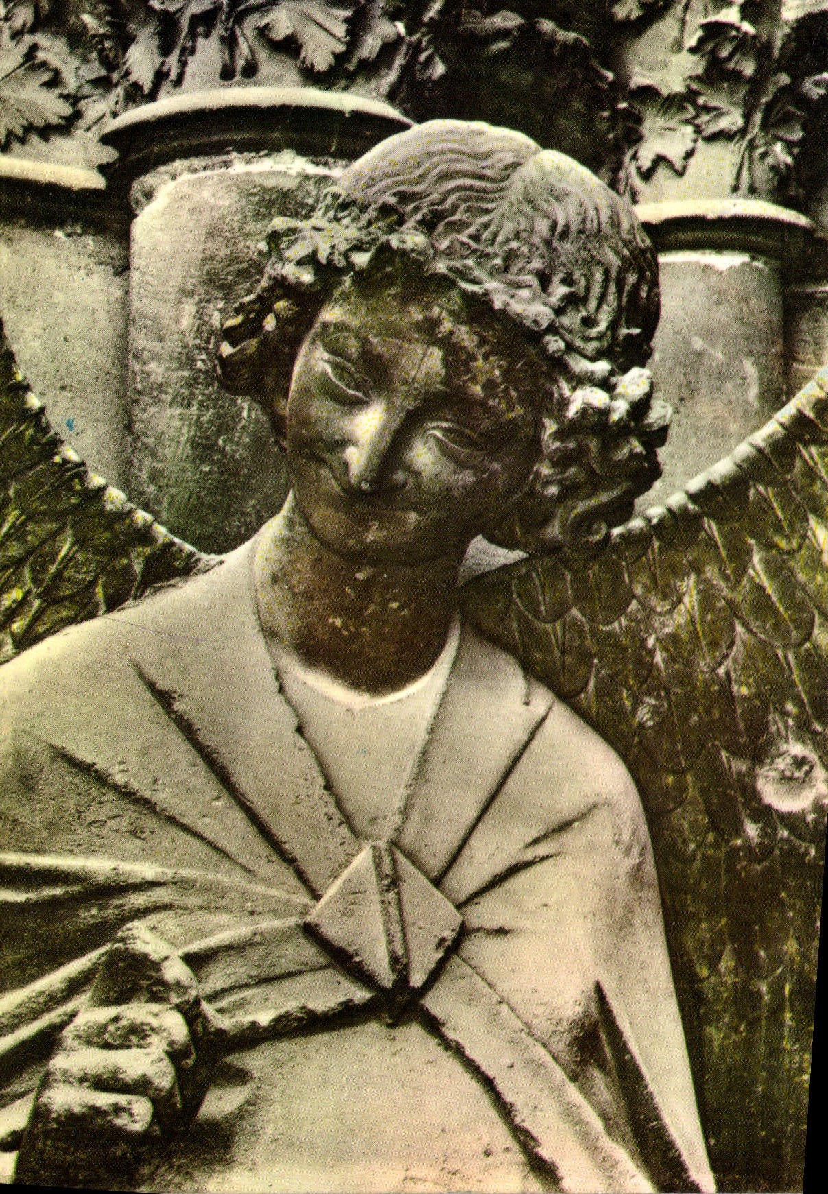 CPM Reims La Cathedrale XIIIe siecel Ange Gardien de Saint Nicaise