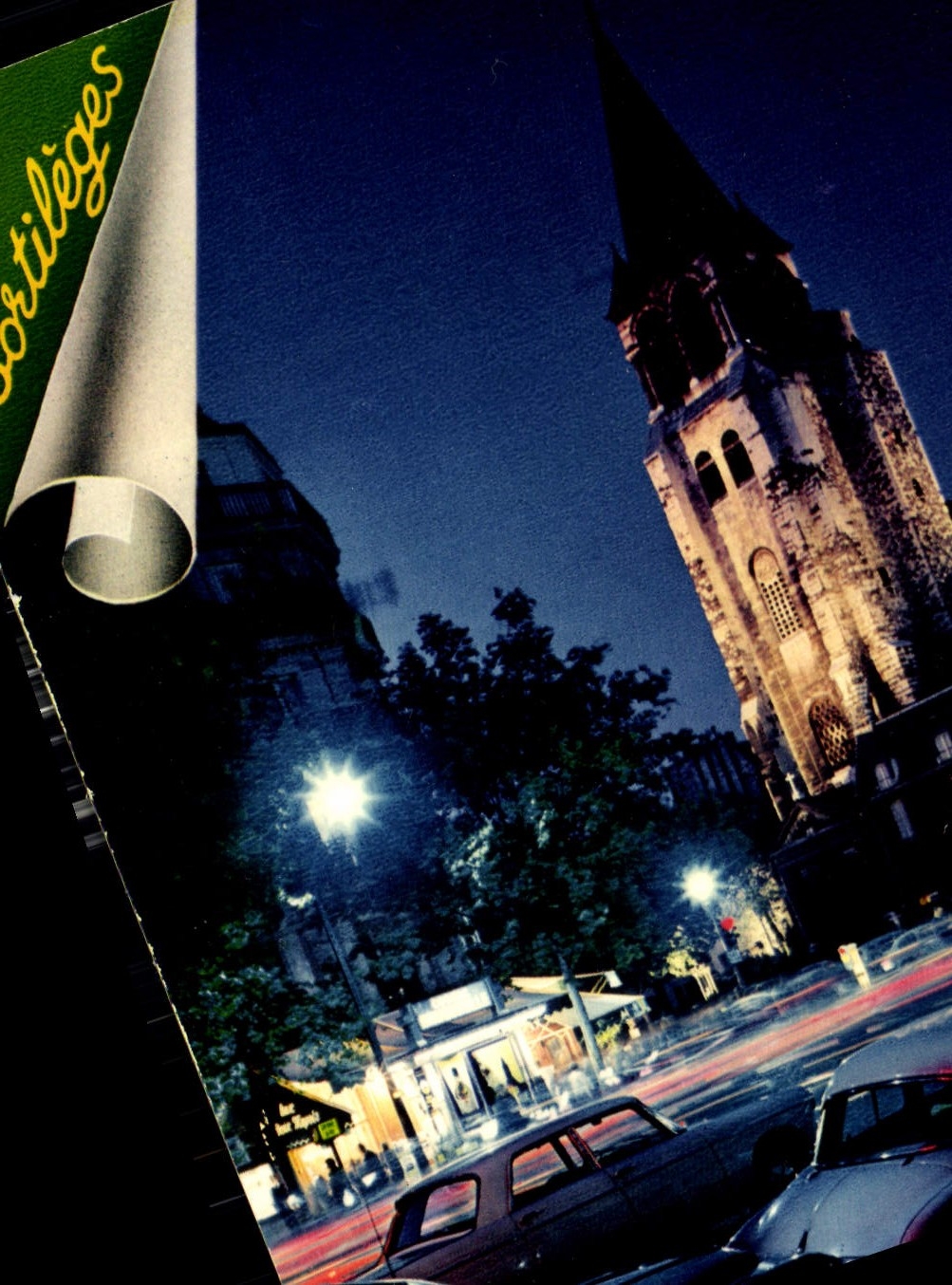 CPM Saint Germain des pres Paris Automobile