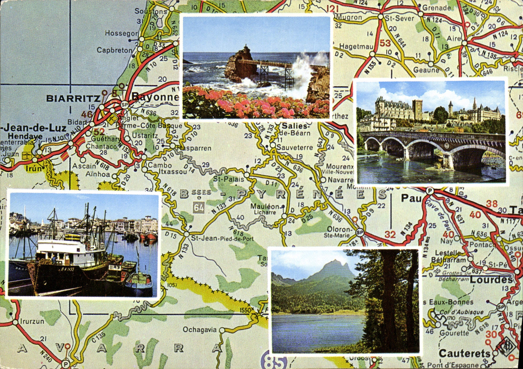 CPM Basses Pyrenees 