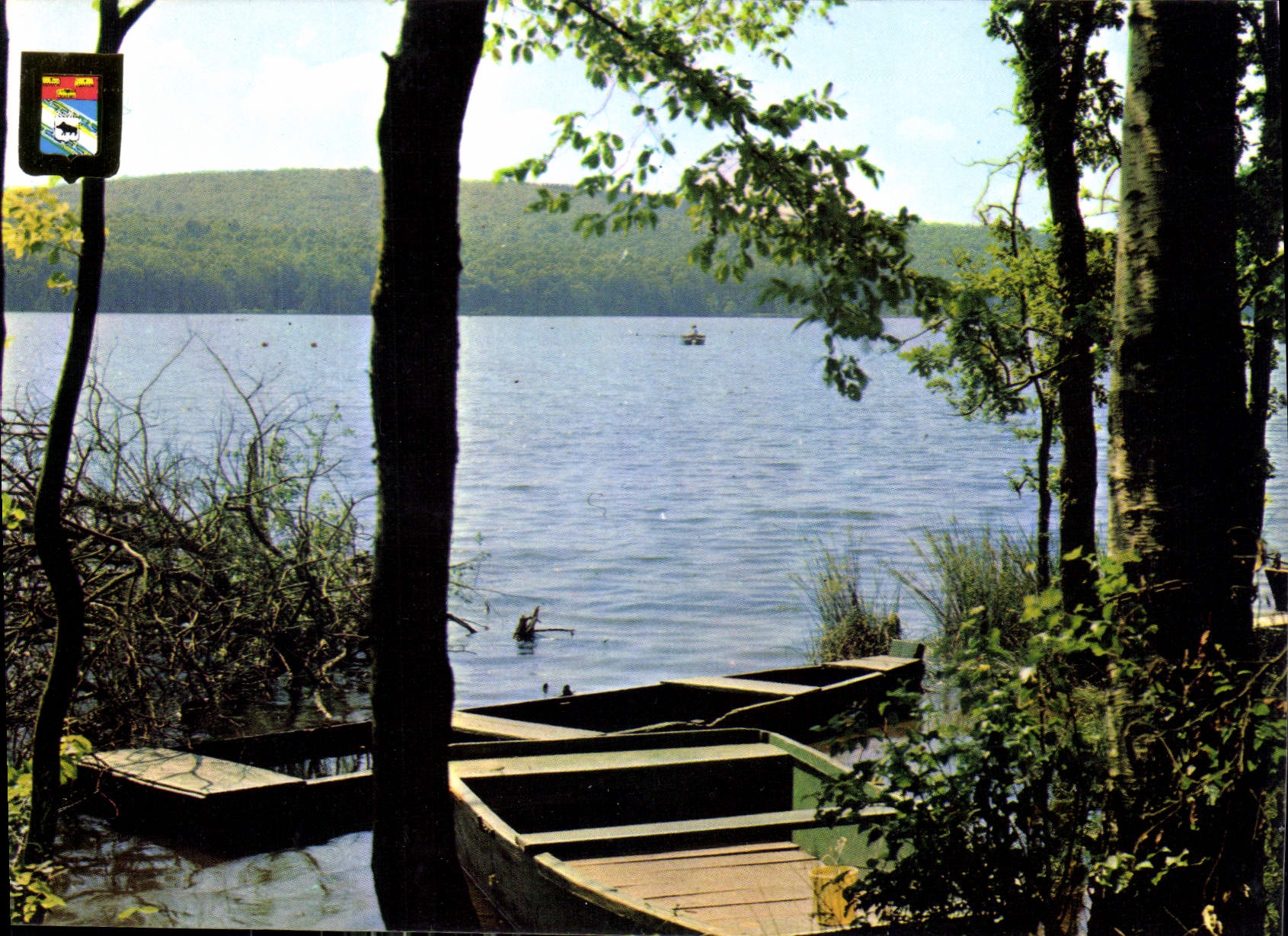 CPM Lac des Vieilles Forges Ardennes Plage