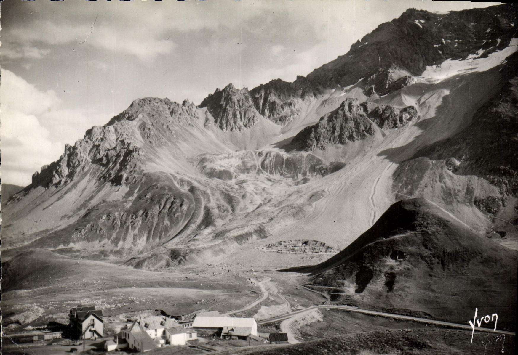 CPM Routes des grandes Alpes Col de Lautaret Htes Alpes Massif du Combeynot