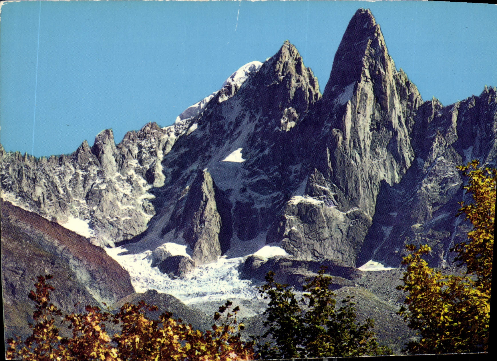 CPM L'Aiguille Verte et l'Aiguille du Dru 