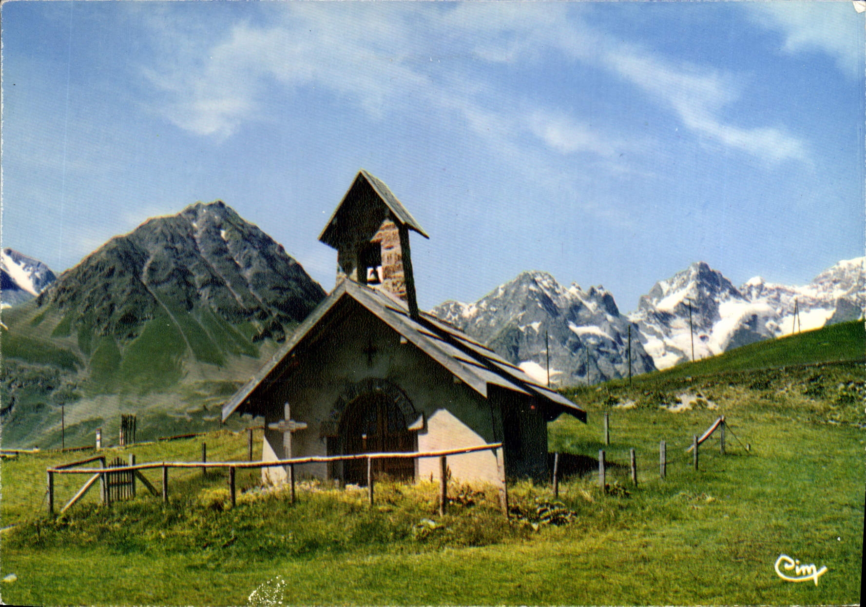 CPM La Chapelle du col du Lautaret 