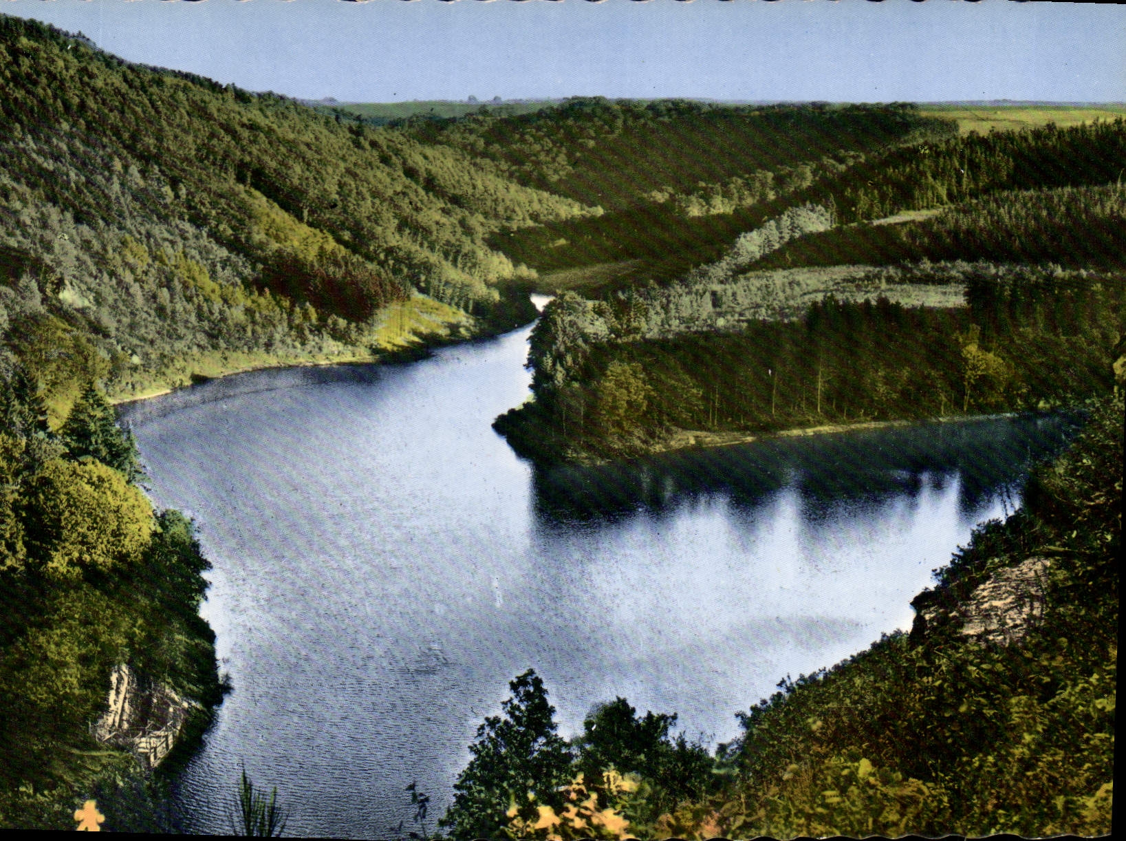 CPM Le Herou Le barrage de l'Ourthe 