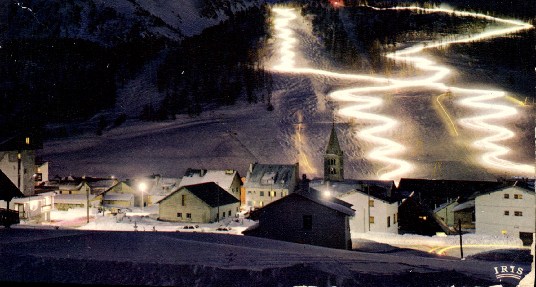CPM Montgenevre Descente aux Flambeaux 