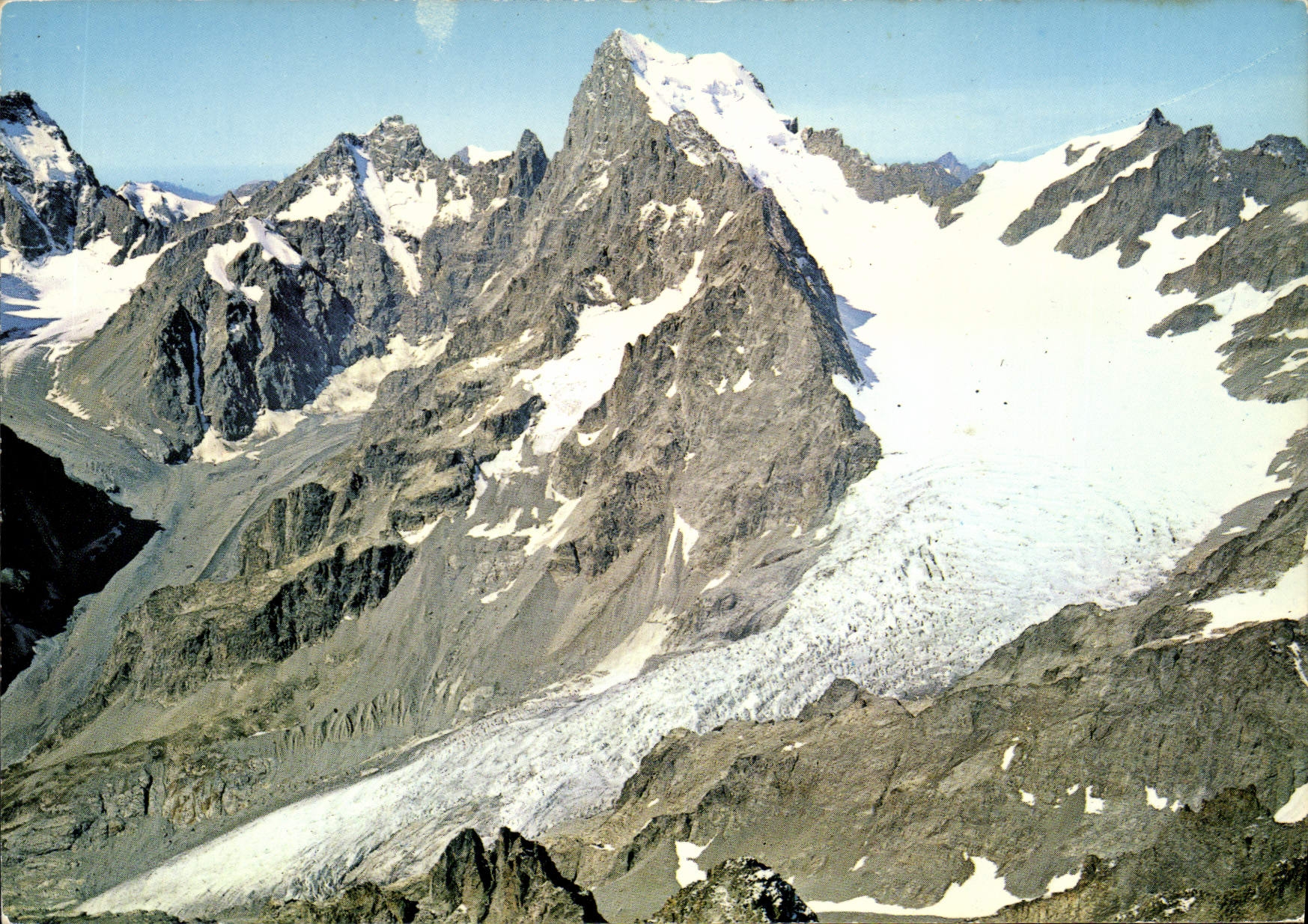 CPM Massif de l'Oisans Les Ecrins et le Glacier Blanc