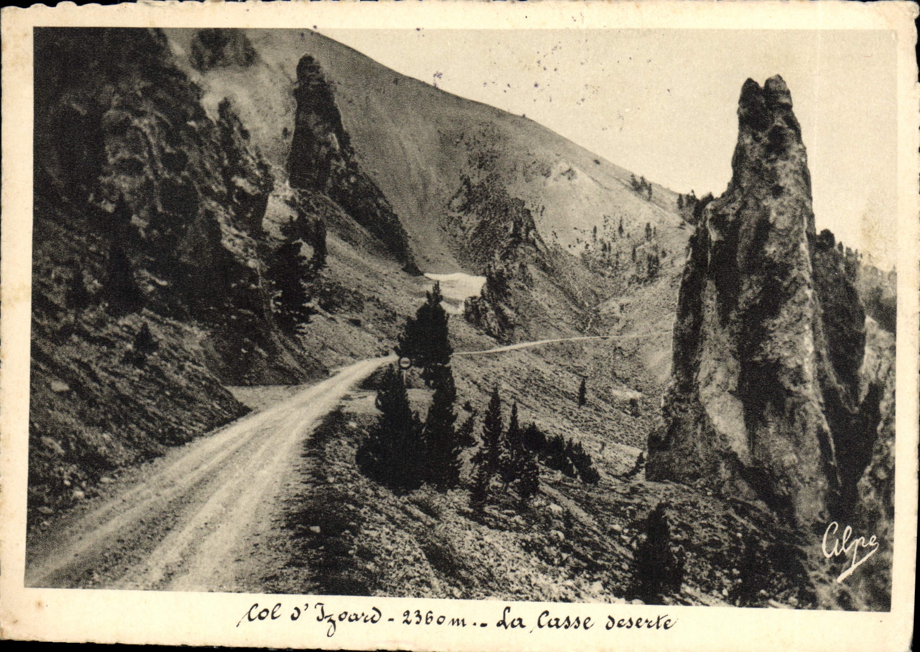 CPM Col d'Izoard La Casse Deserte 