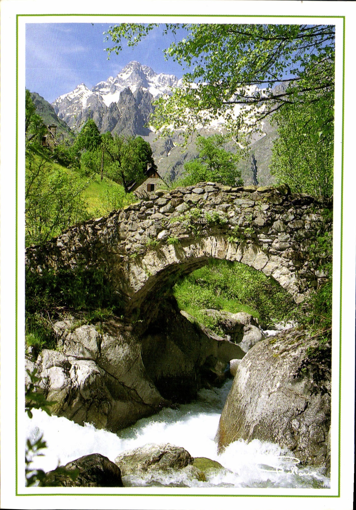 CPM Regard sur des Oules du Diable 