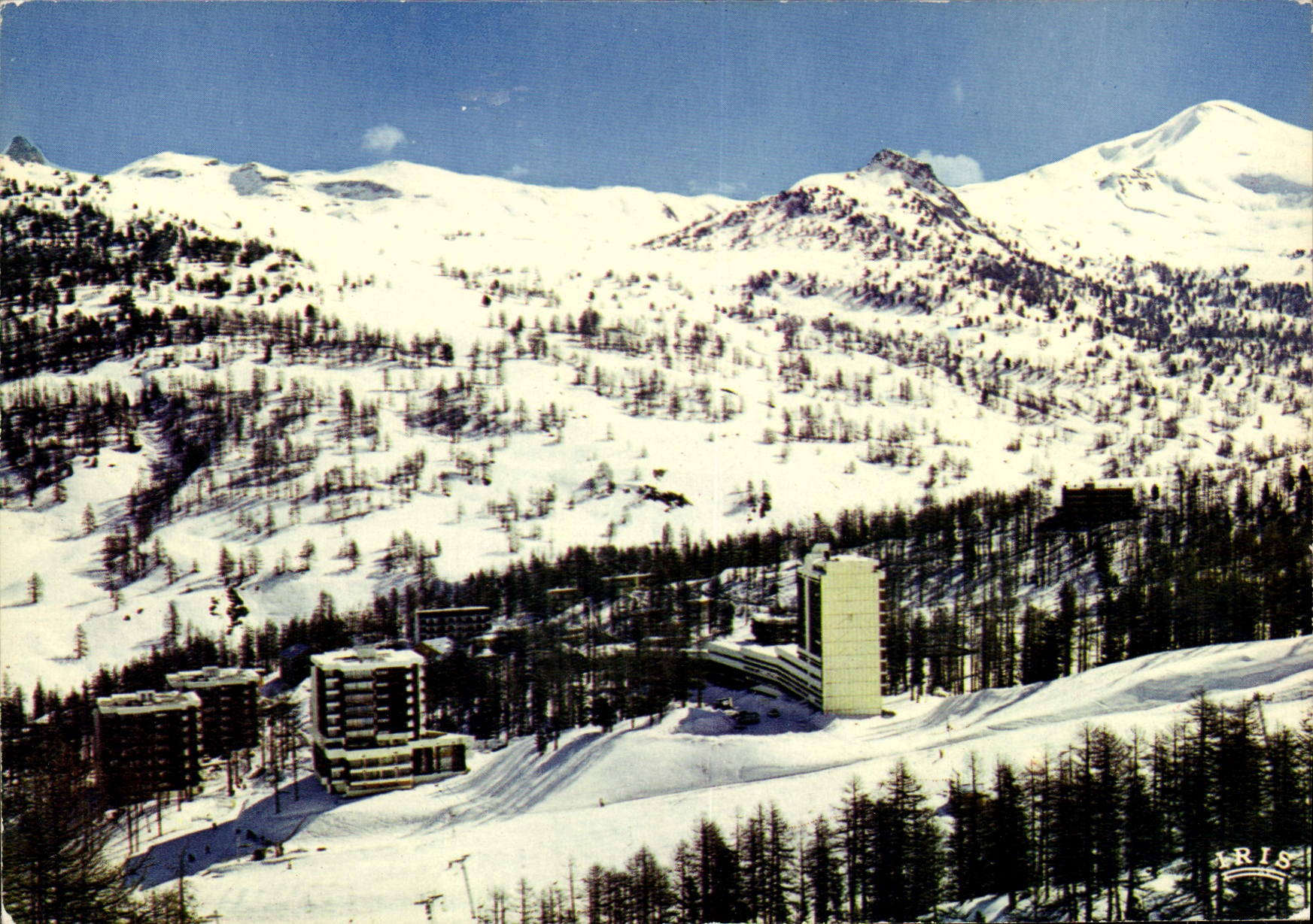 CPM Vars les Claux La Station les Pentes du Peynier et le Paneyron